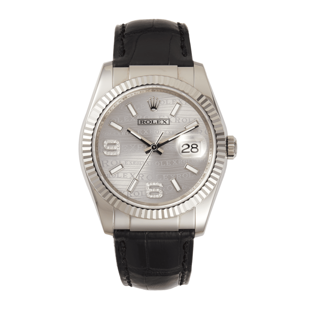 Datejust White Gold Silver Dial 36mm Product Image