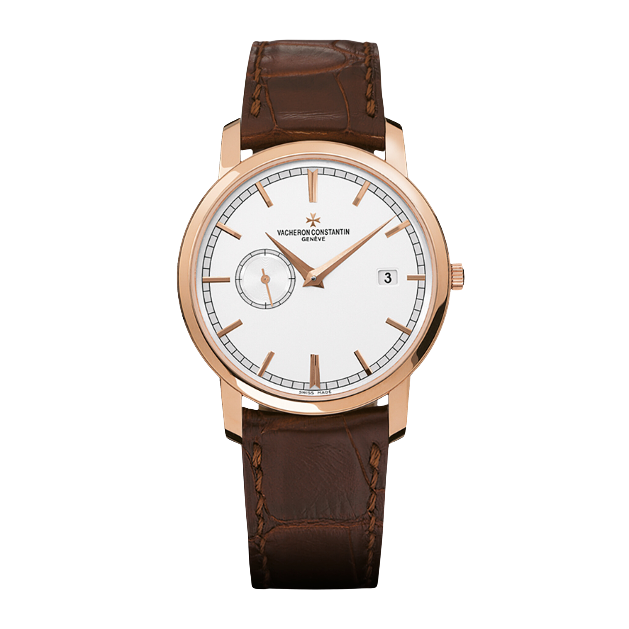 Traditionnelle Small Seconds Rose Gold Silver Dial 38mm Product Image