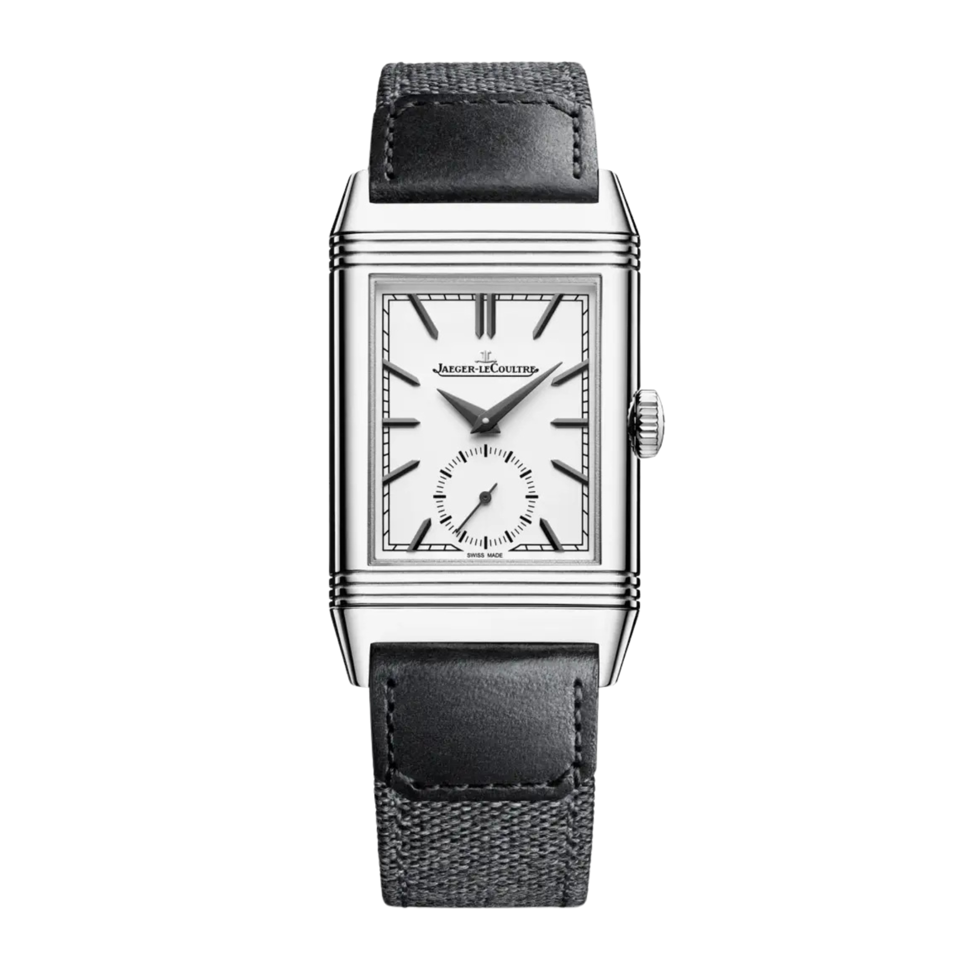 Reverso Tribute Small Seconds Steel Silver Dial 27mm Product Image