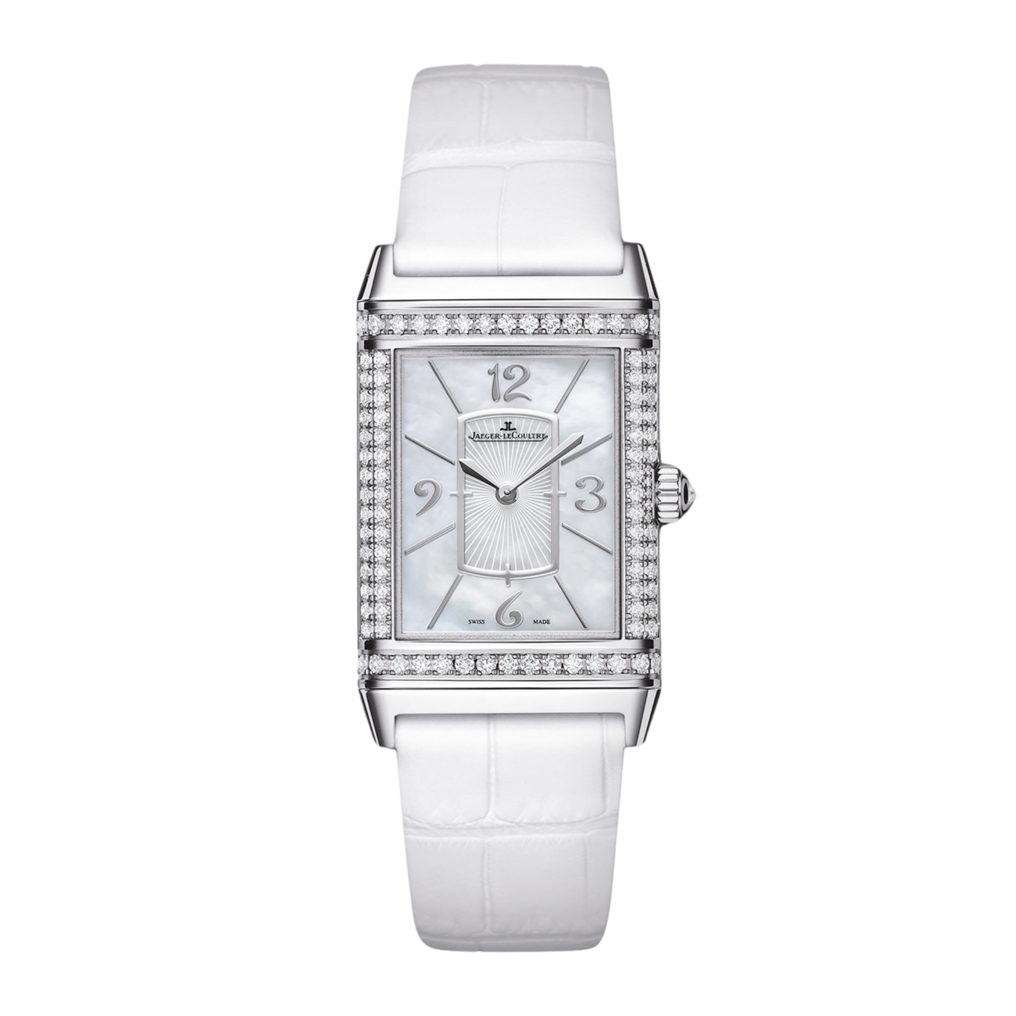 Reverso Lady Ultra Thin White Gold White Dial 24mm Product Image