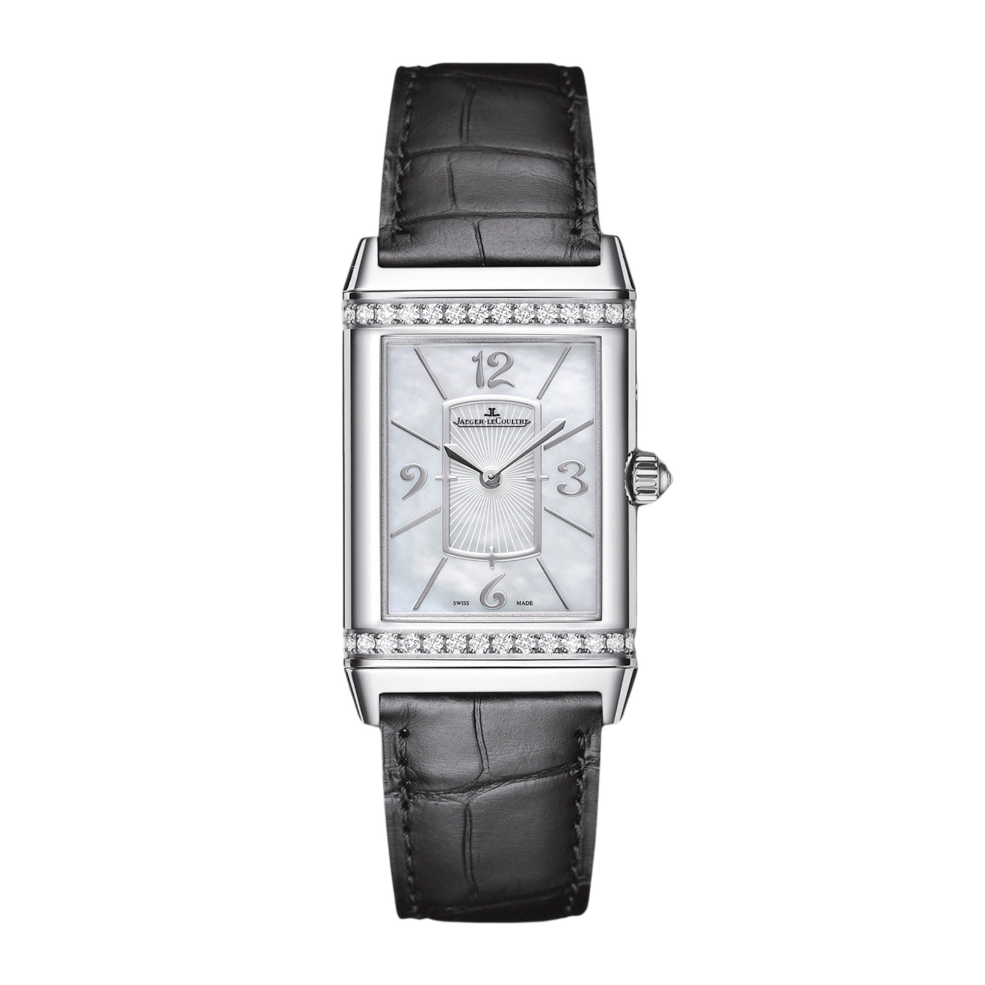 Reverso Lady Ultra Thin Duetto Duo White Gold White Dial 24mm Product Image