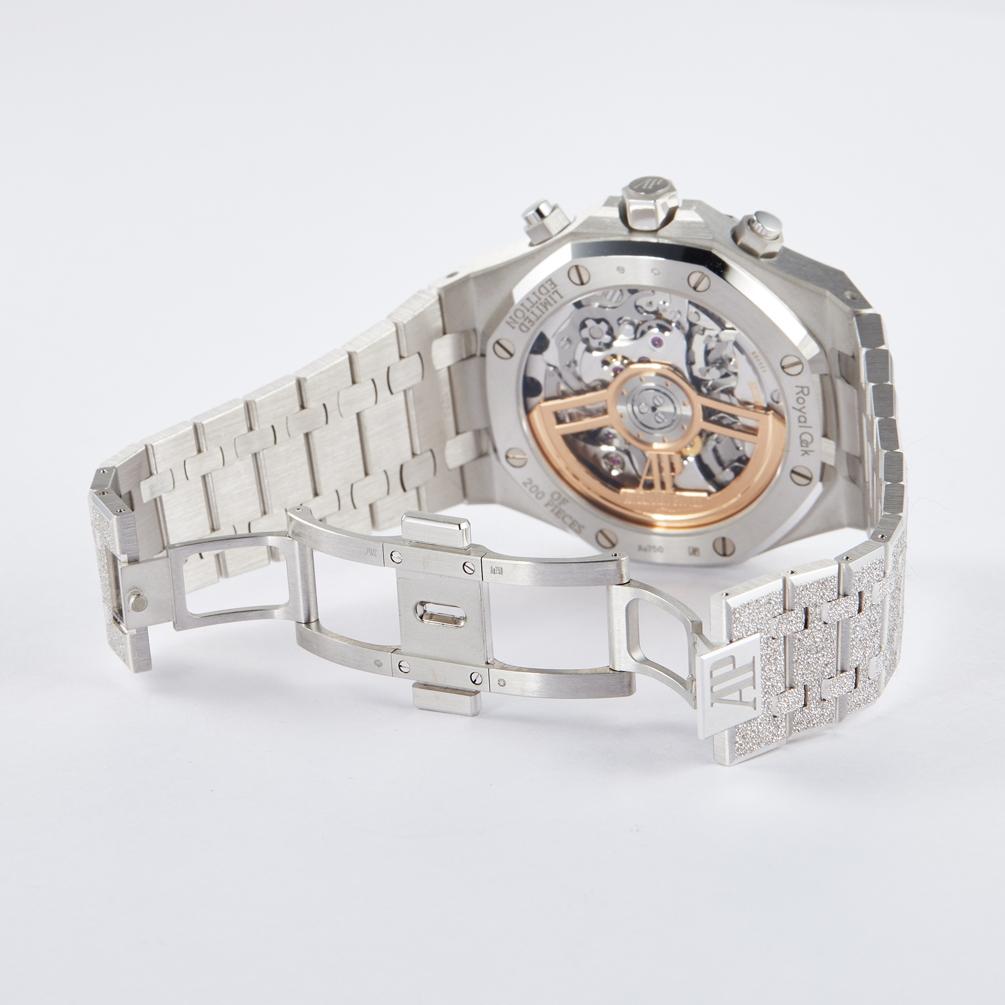 Royal Oak Chronograph Frosted White Gold Grey Dial 41mm Product Image 4