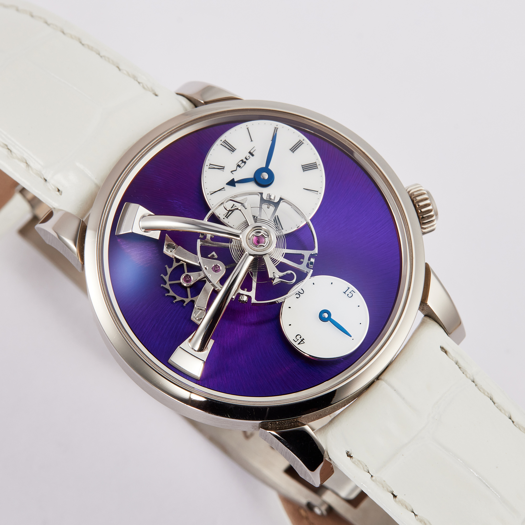Legacy Machine 101 White Gold Purple Dial 40mm Product Image 2
