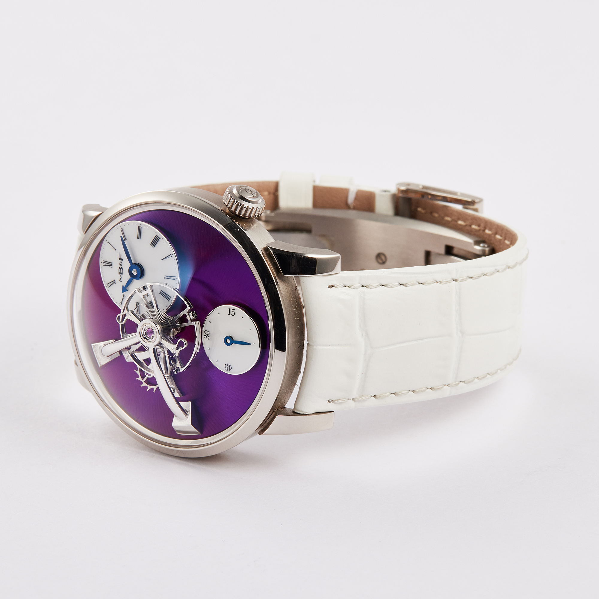 Legacy Machine 101 White Gold Purple Dial 40mm Product Image 3