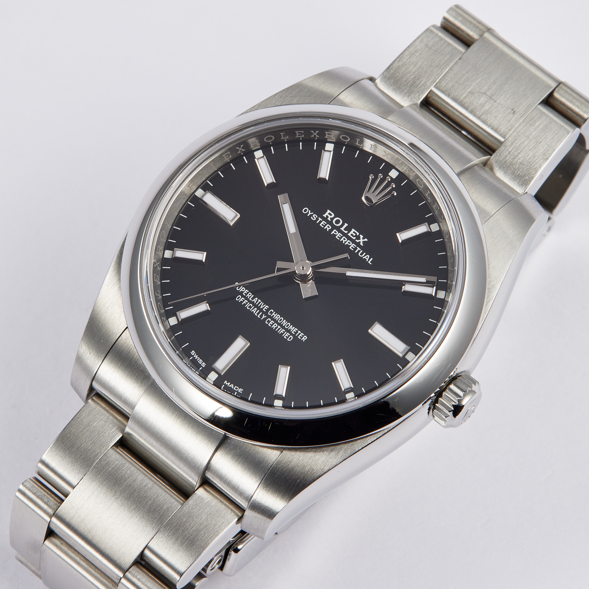 Oyster Perpetual Steel Black Dial 34mm Product Image 2