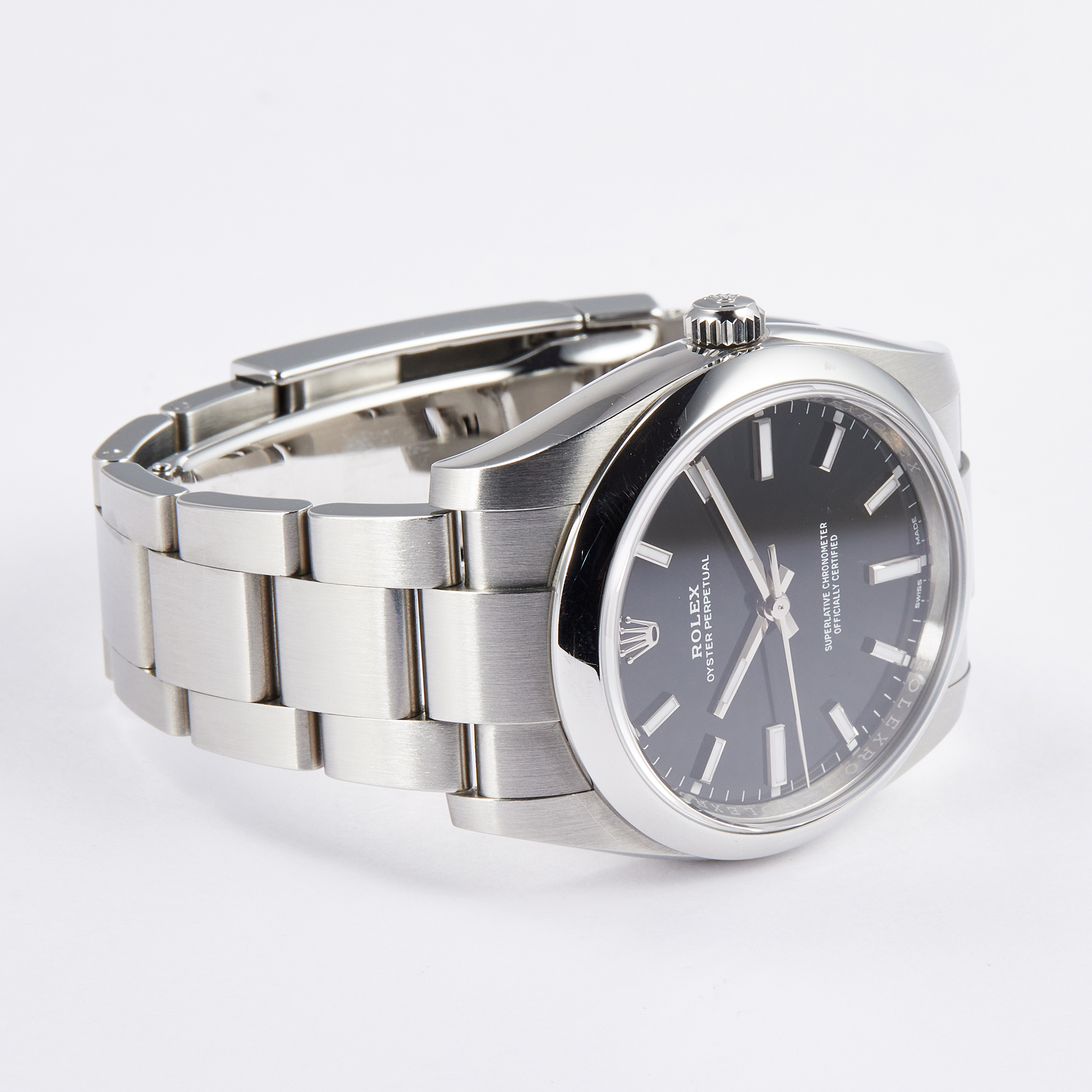Oyster Perpetual Steel Black Dial 34mm Product Image 4