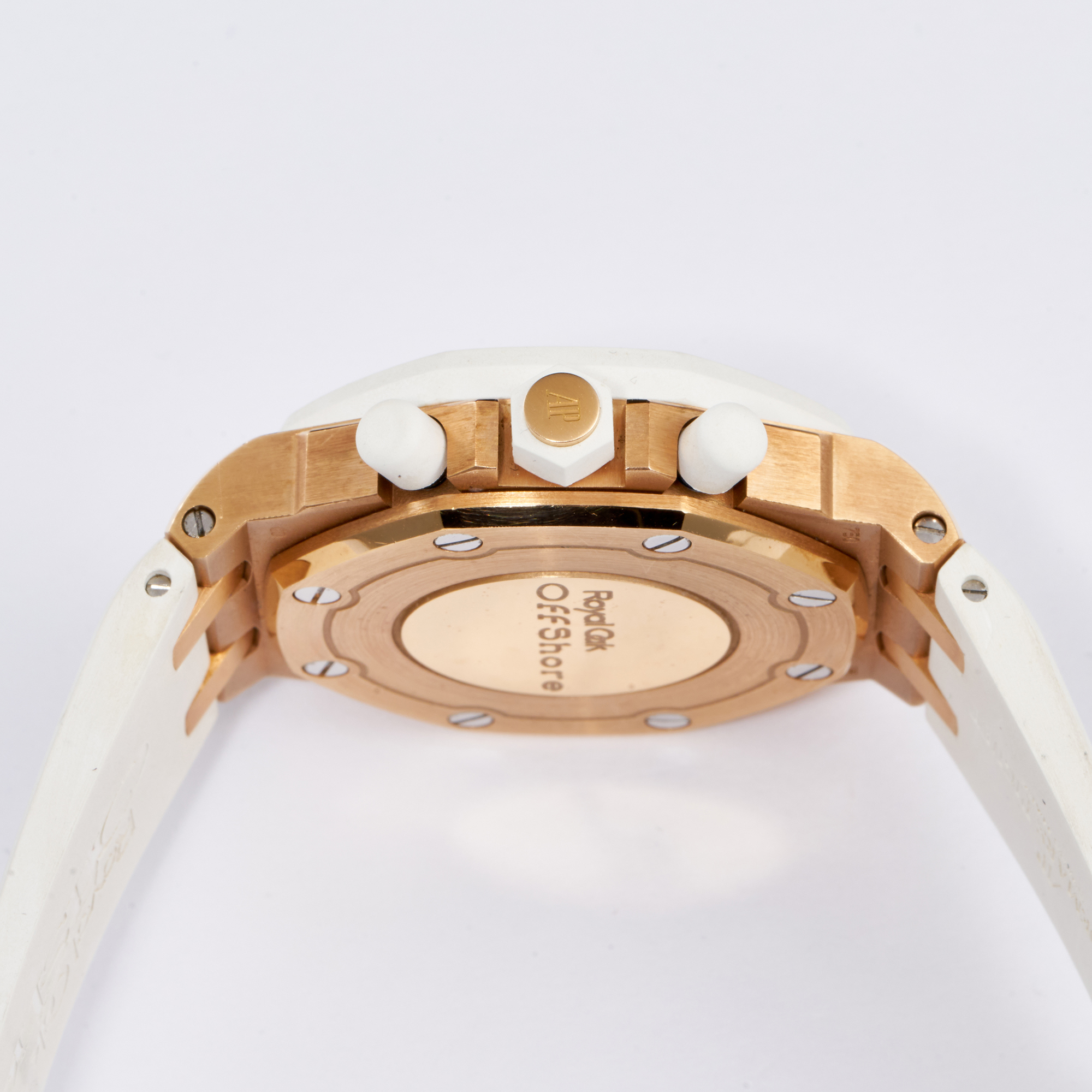 Royal Oak Offshore Lady Chronograph Rose Gold Diamond White Dial 37mm Product Image 4