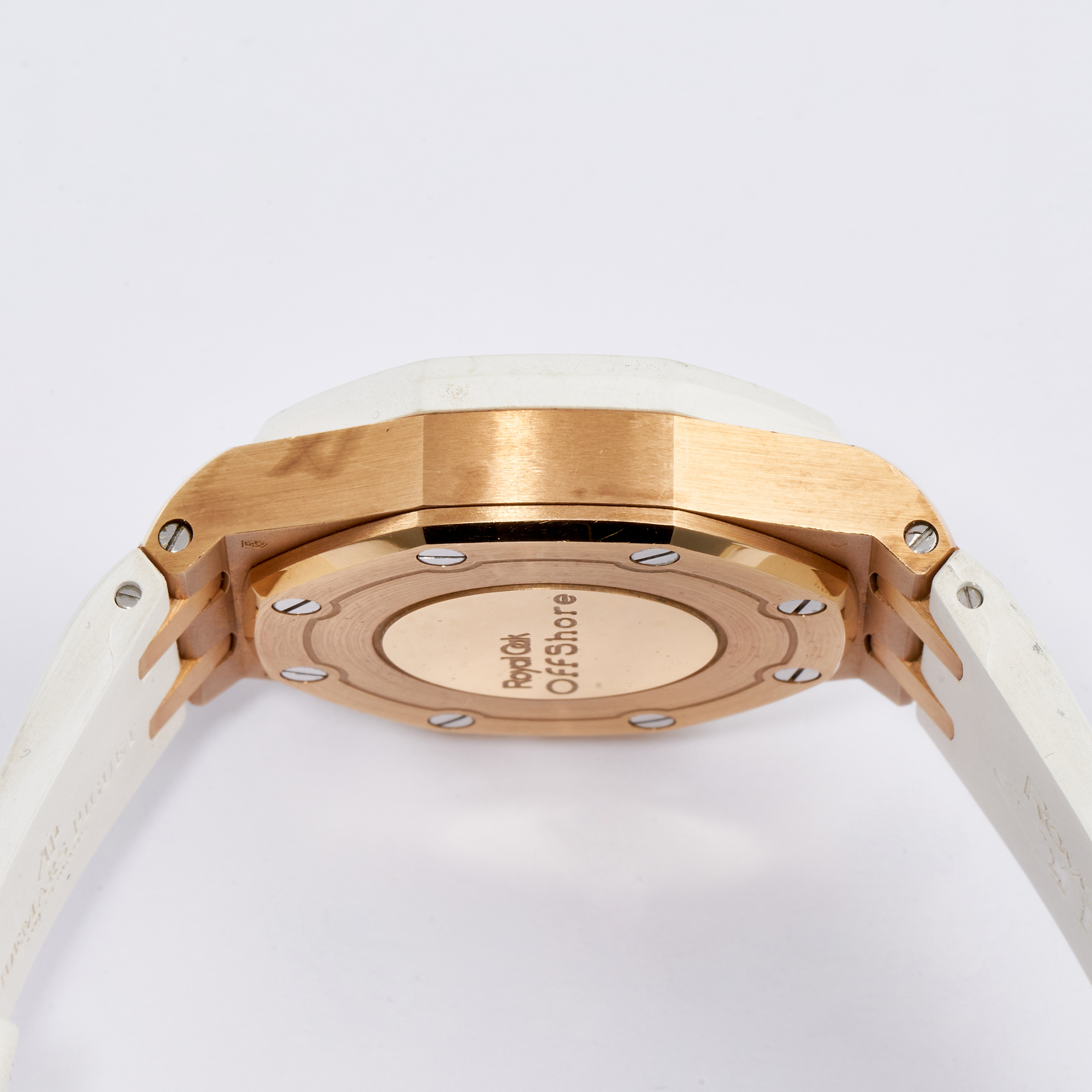 Royal Oak Offshore Lady Chronograph Rose Gold Diamond White Dial 37mm Product Image 3
