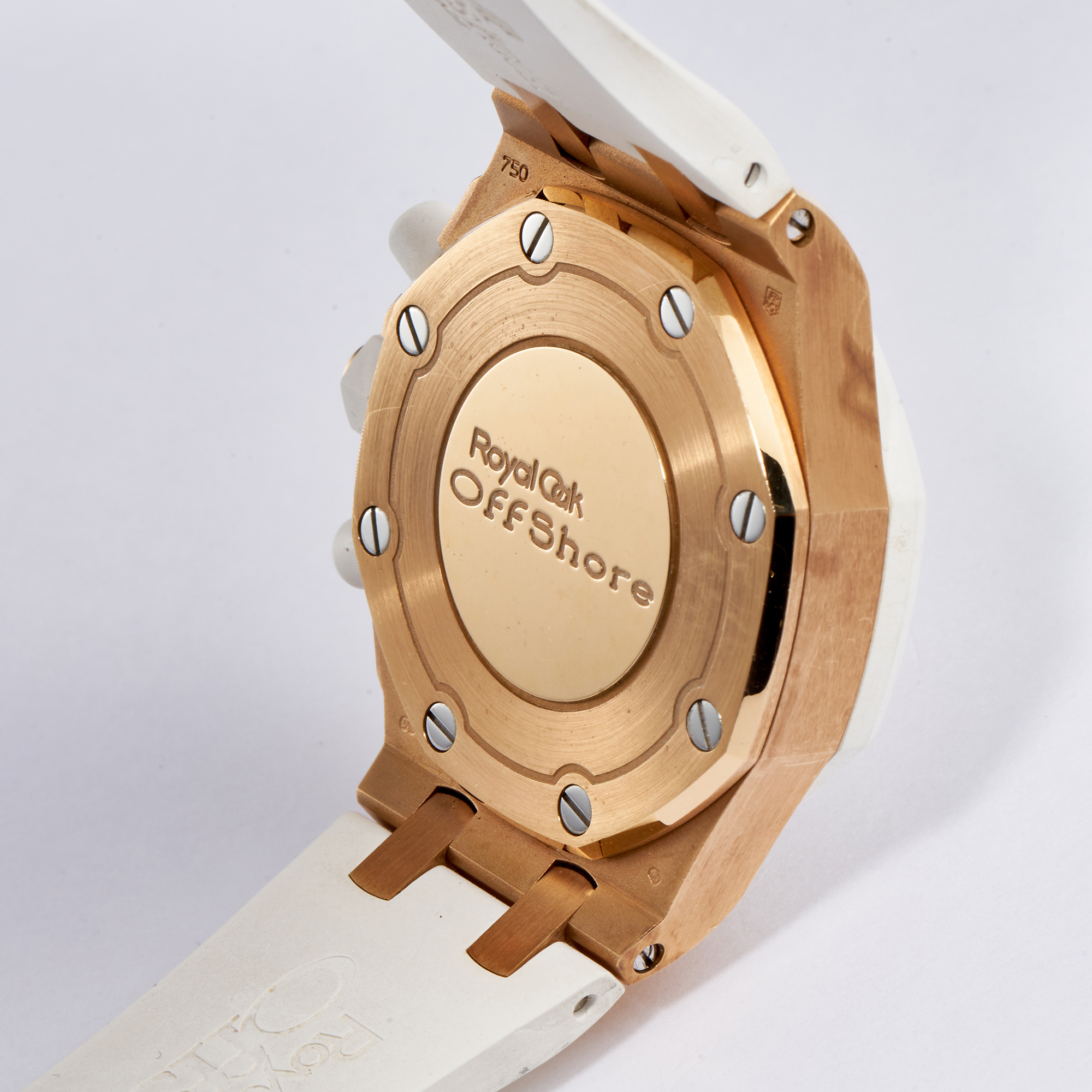 Royal Oak Offshore Lady Chronograph Rose Gold Diamond White Dial 37mm Product Image 8