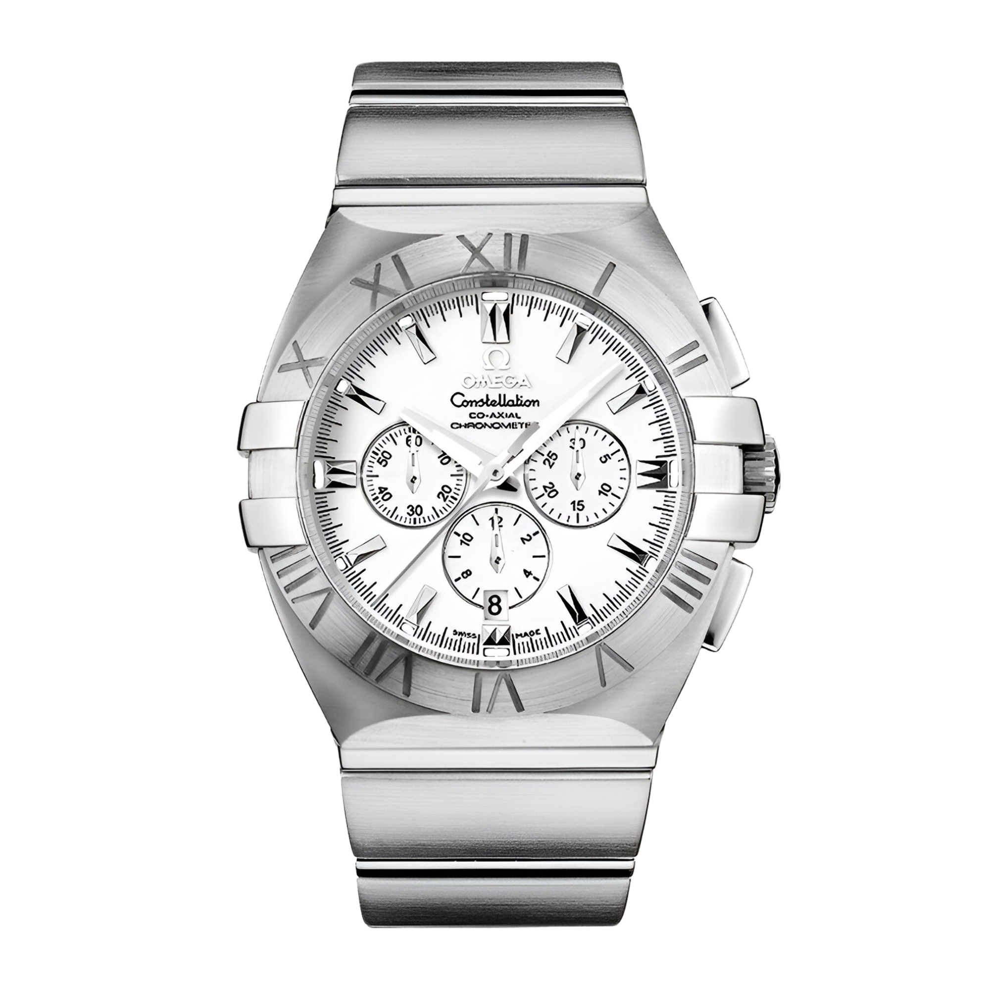 Constellation Chronograph Double Eagle Steel White Dial 41mm Product Image