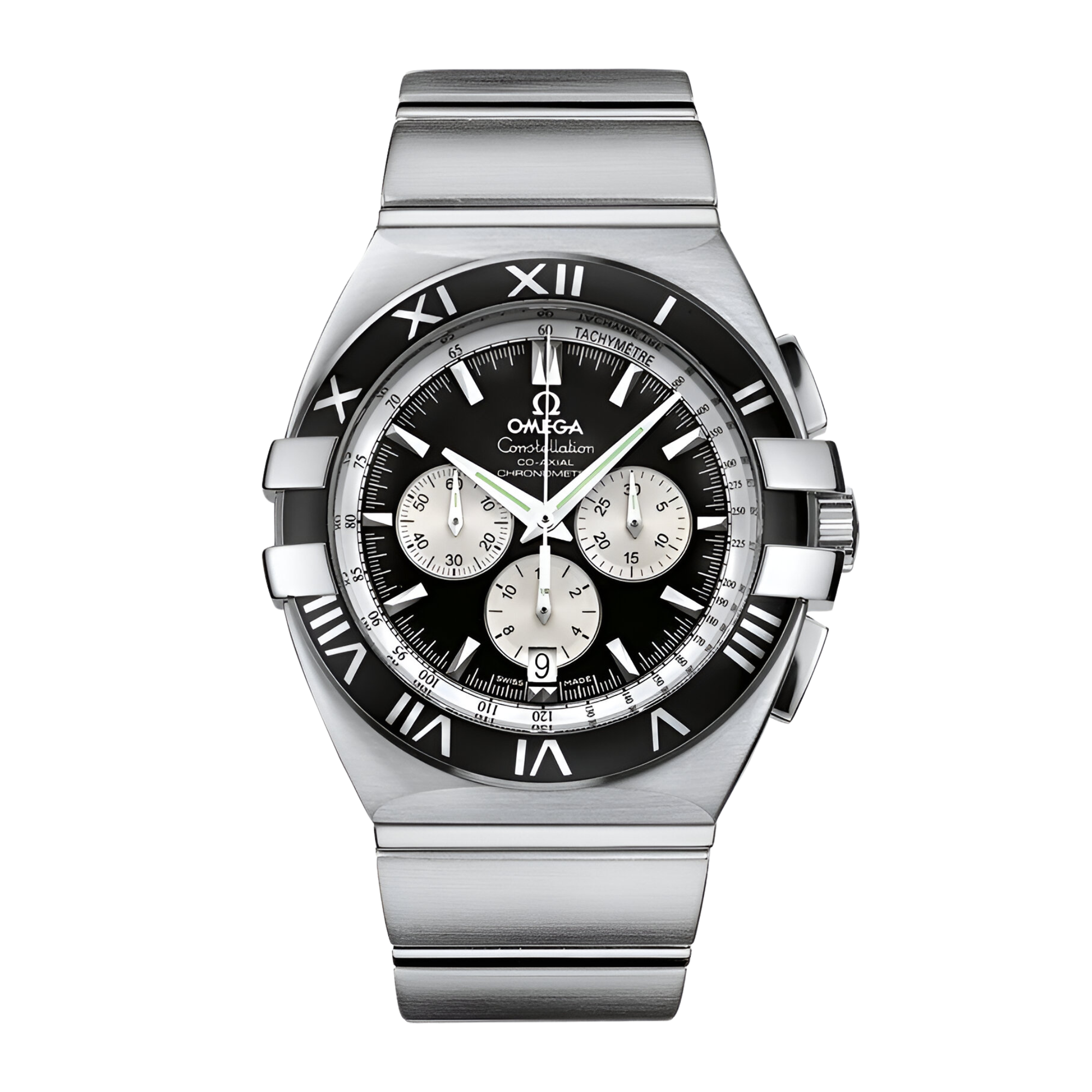 Constellation Chronograph Double Eagle Steel Black Dial 41mm Product Image