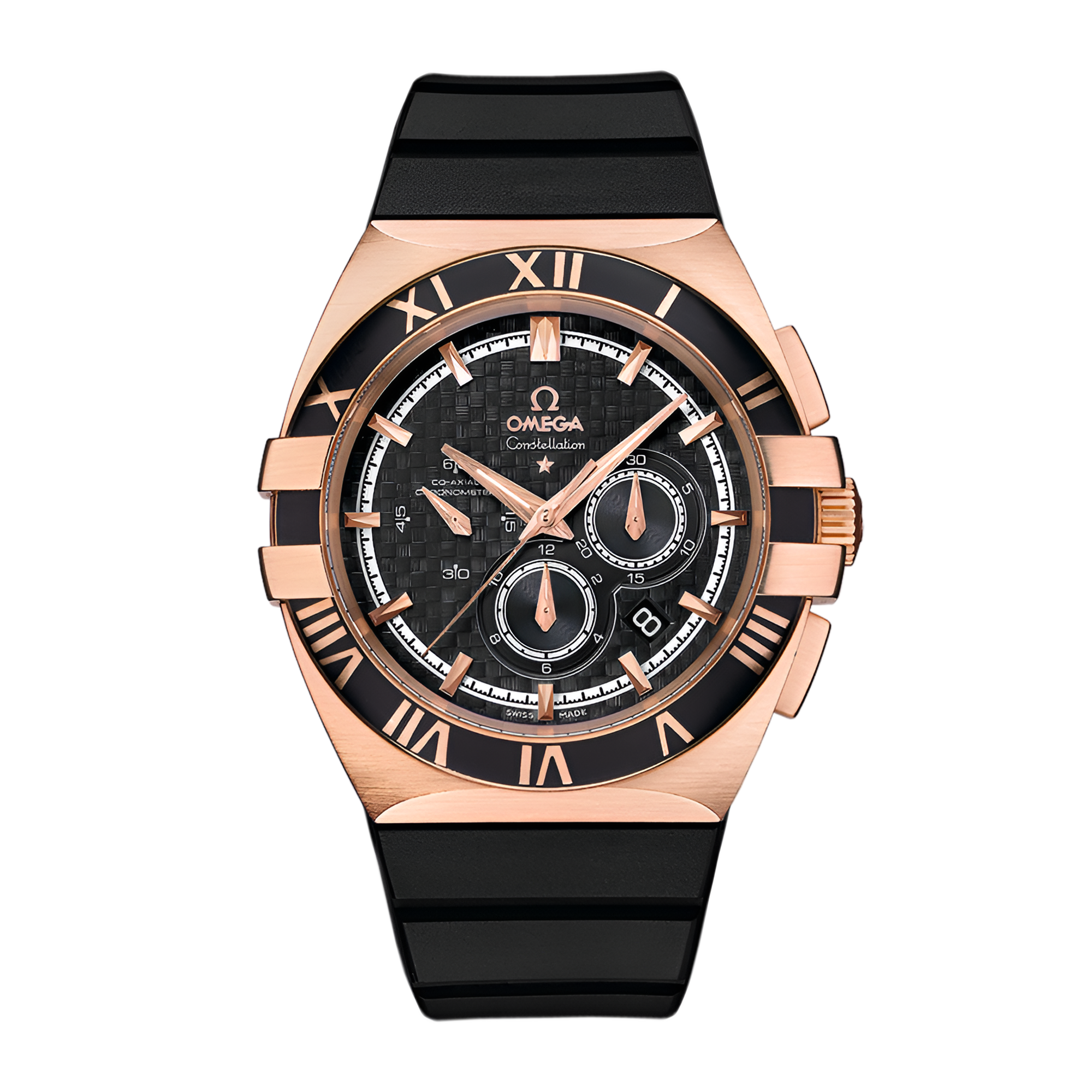 Constellation Chronograph Double Eagle Rose Gold Black Dial 41mm Product Image