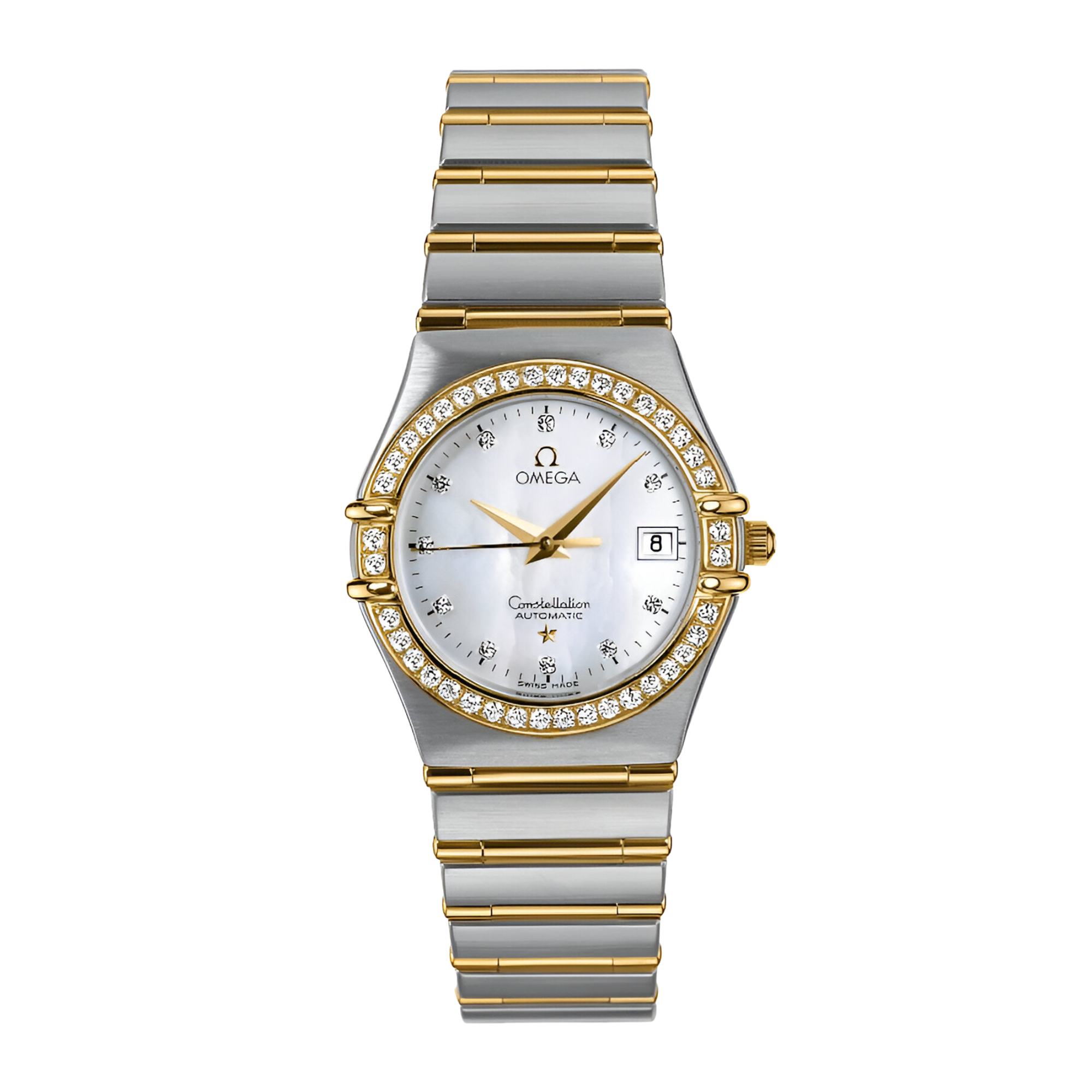 Constellation Quartz Yellow Gold & Steel Mother of Pearl Dial 28mm Product Image
