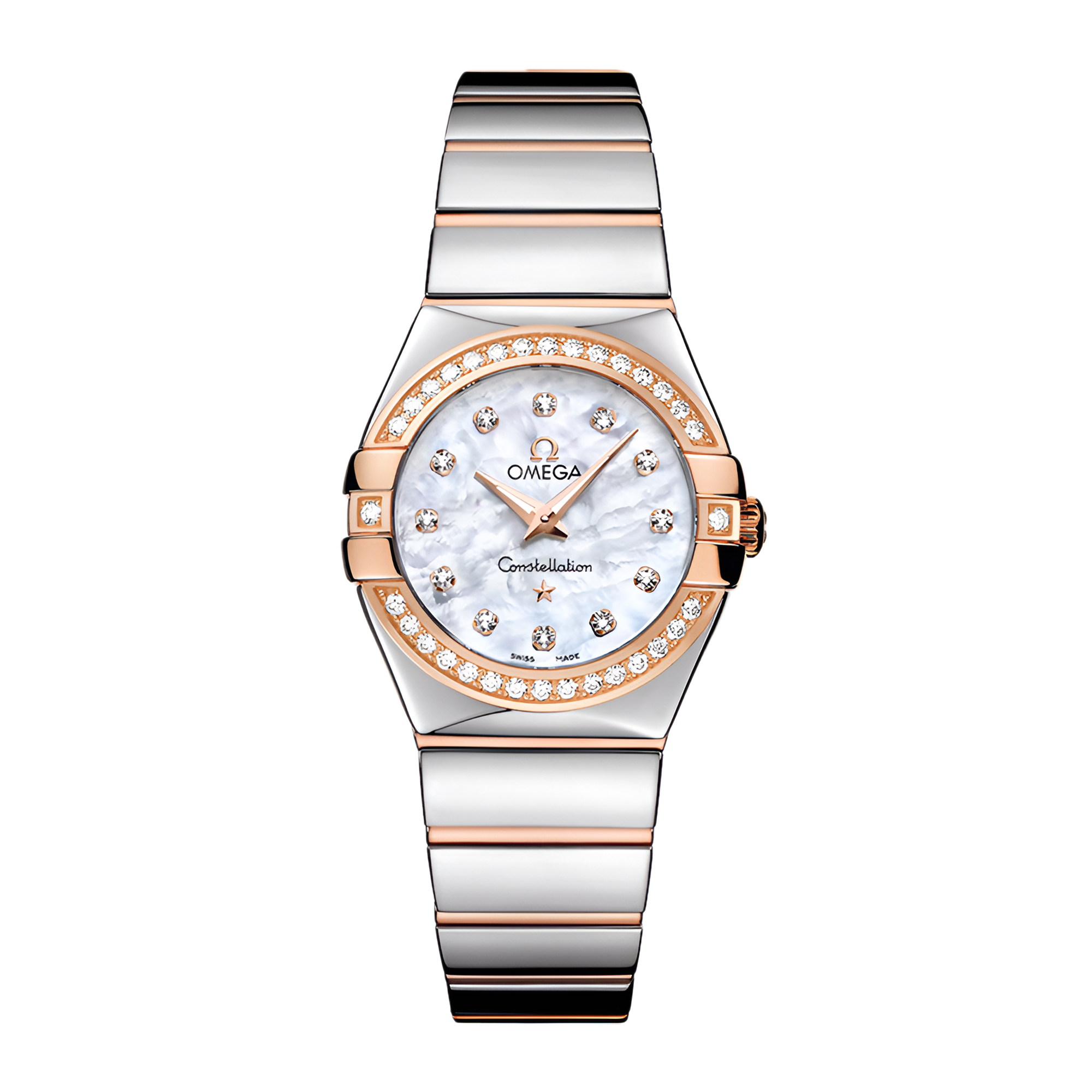 Constellation Quartz Rose Gold & Steel White Dial 27mm Product Image