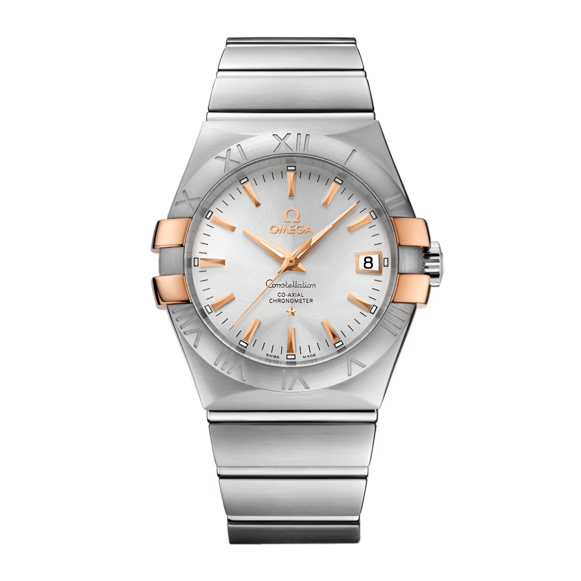 Constellation Rose Gold & Steel Silver Dial 35mm Product Image