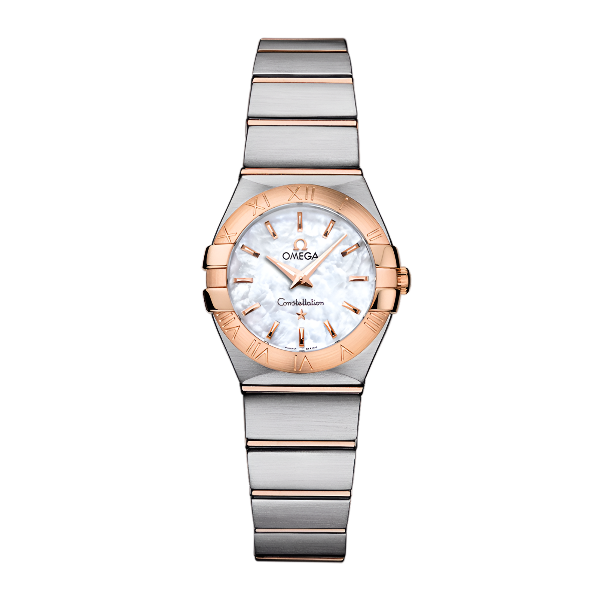 Constellation Quartz Rose God & Steel White Dial 24mm Product Image