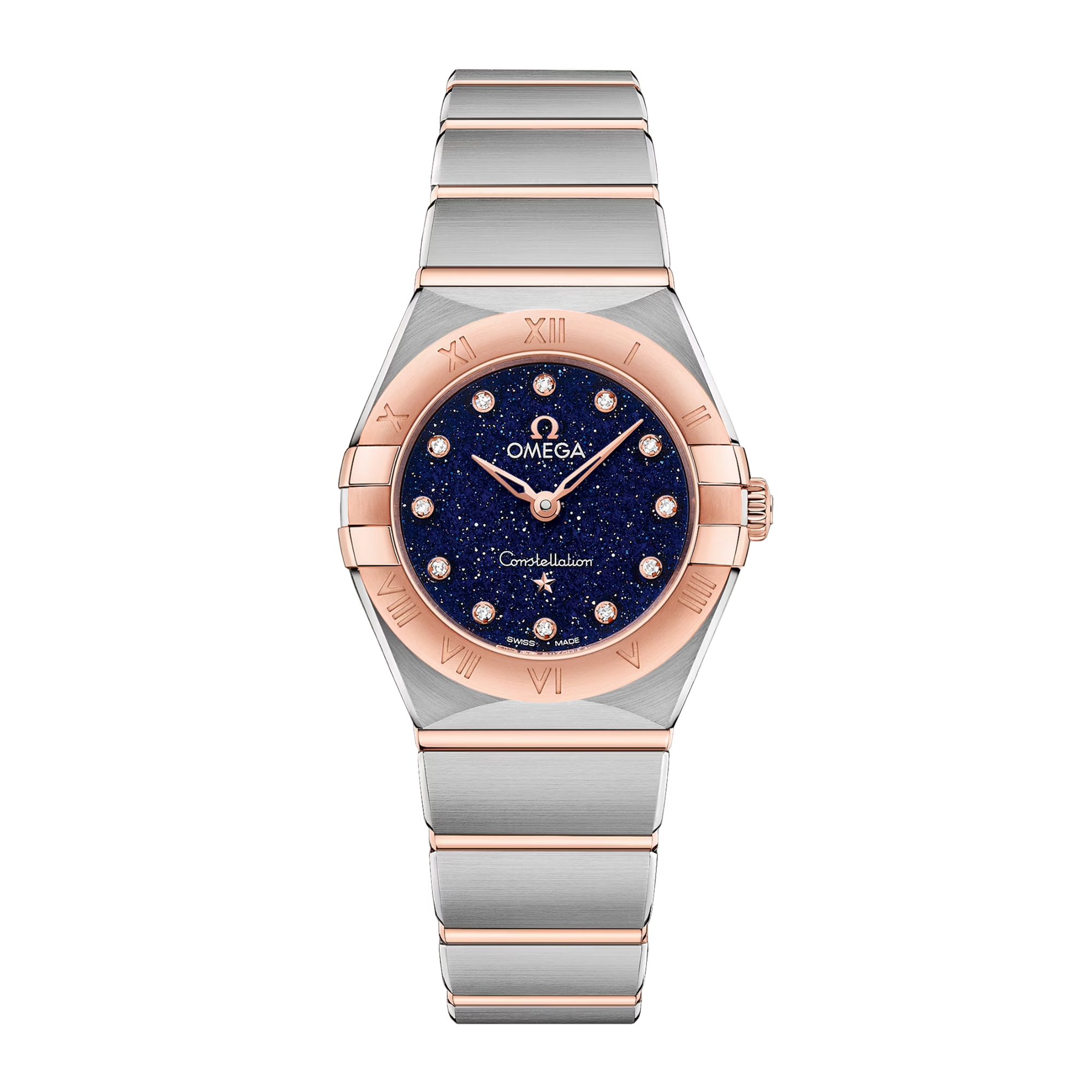 Constellation Manhattan Quartz Rose Gold & Steel Blue Dial 25mm Product Image