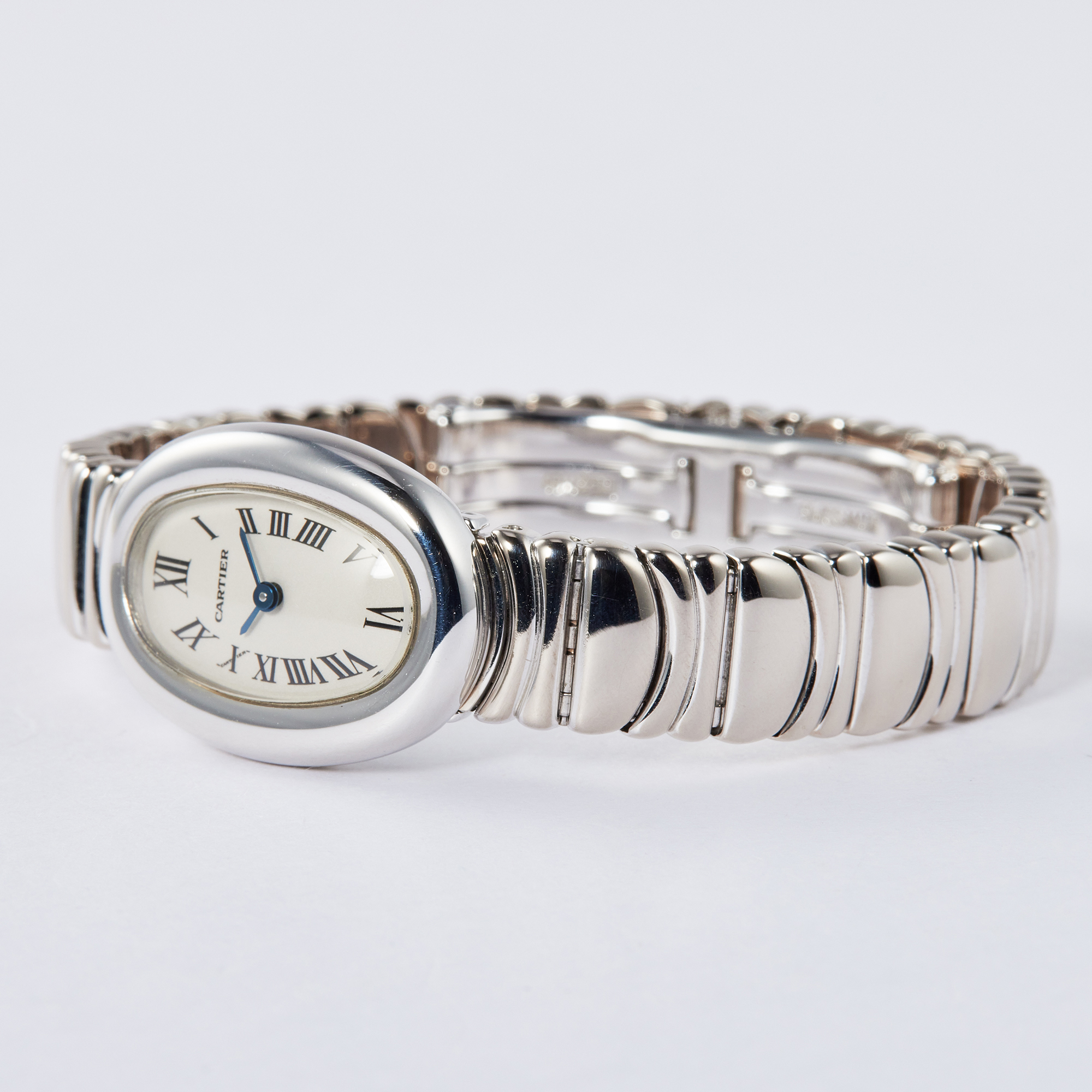 Baignoire de Cartier Baignoire White Gold White Dial 18mm Product Image 3