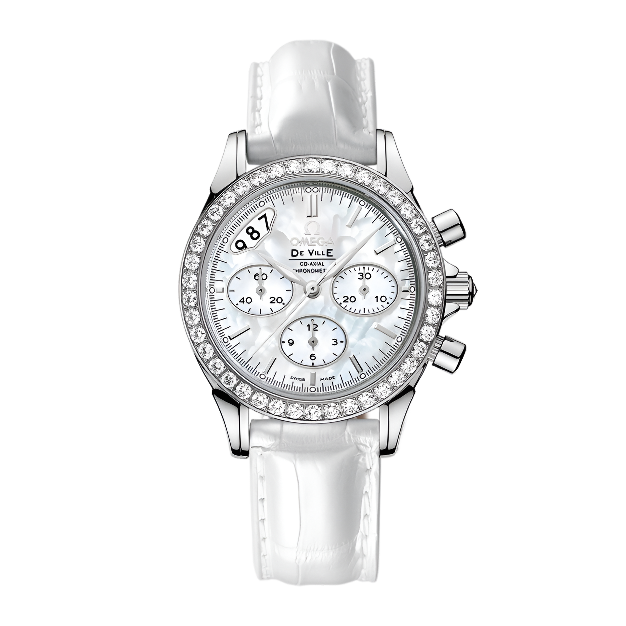 時計 OMEGA / De Ville Prestige De Ville Steel - red gold Chronometer Watch 424.23.40.20