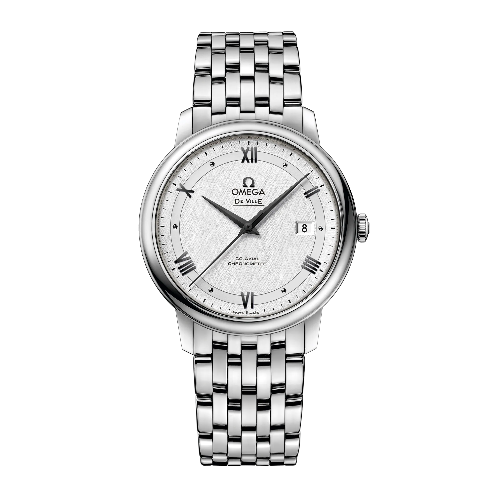 De Ville Steel Silver Dial 39mm Product Image