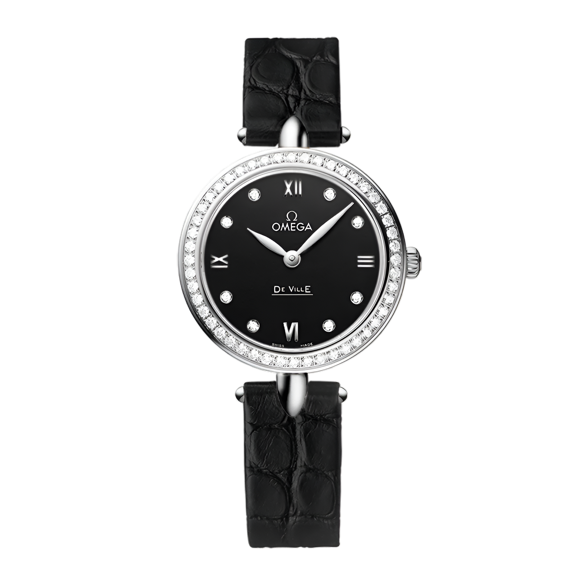 De Ville Steel Black Dial 27mm Product Image