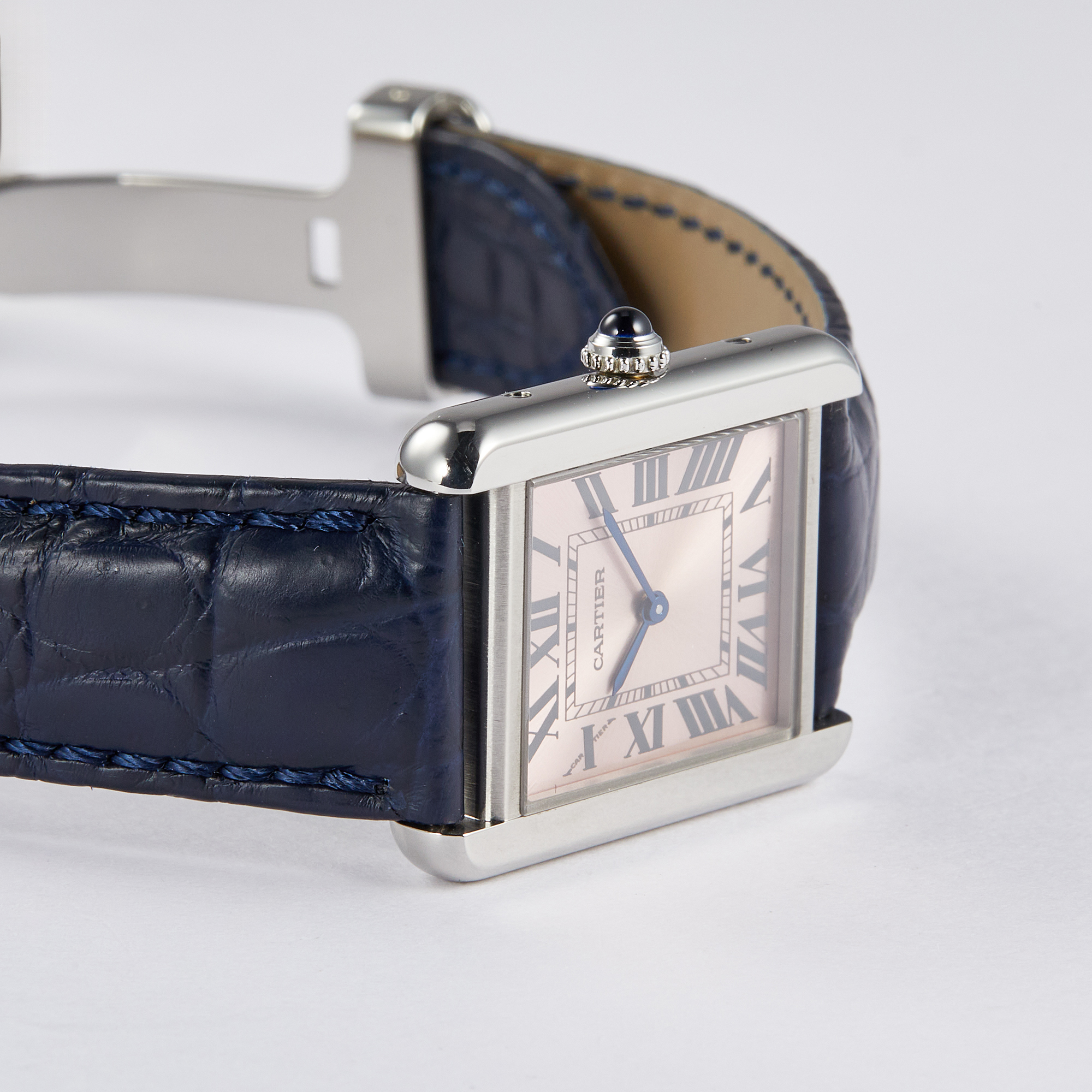 Tank Solo Steel Pink Dial 24mm Product Image 4