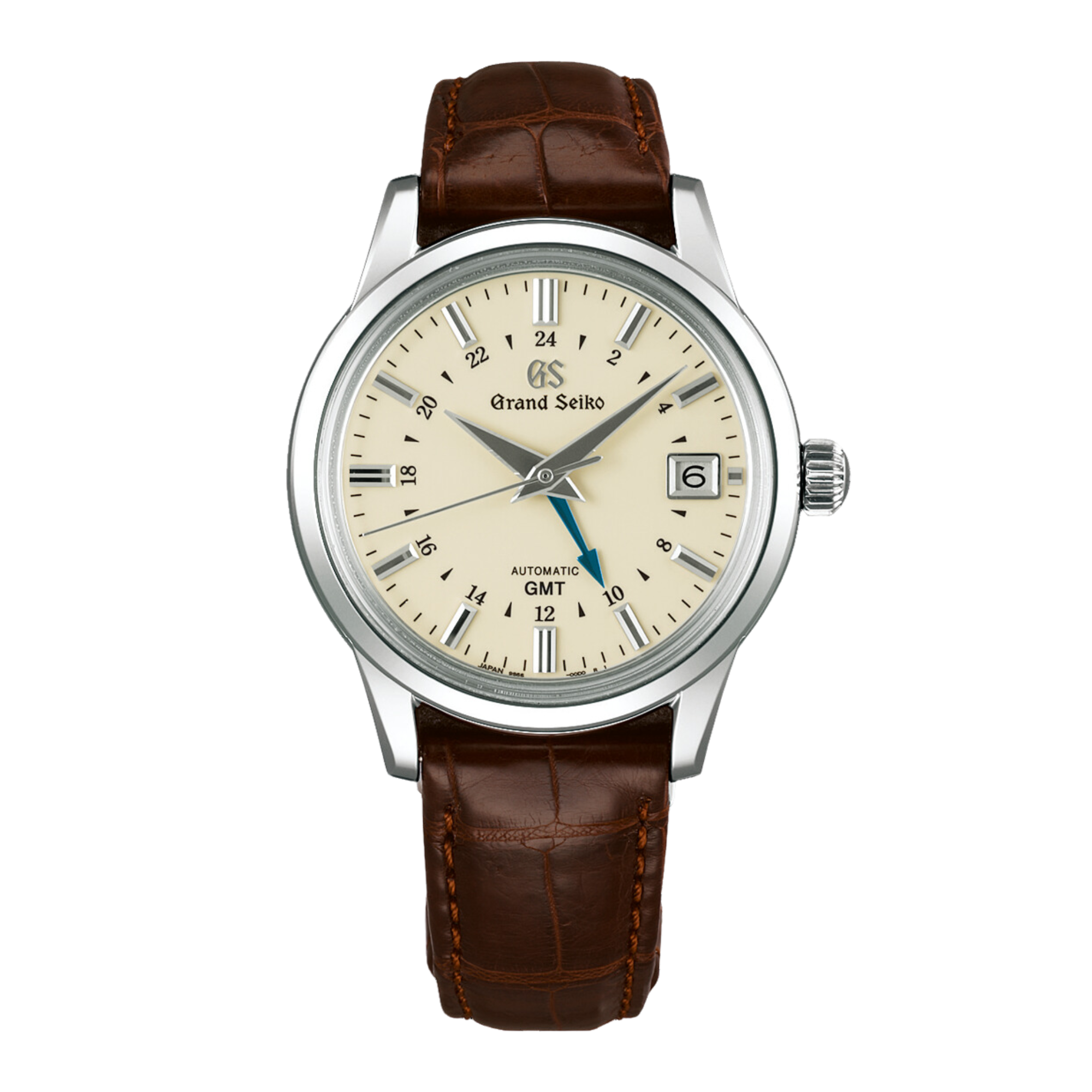 Elegance GMT Steel Ivory Dial 39mm Product Image