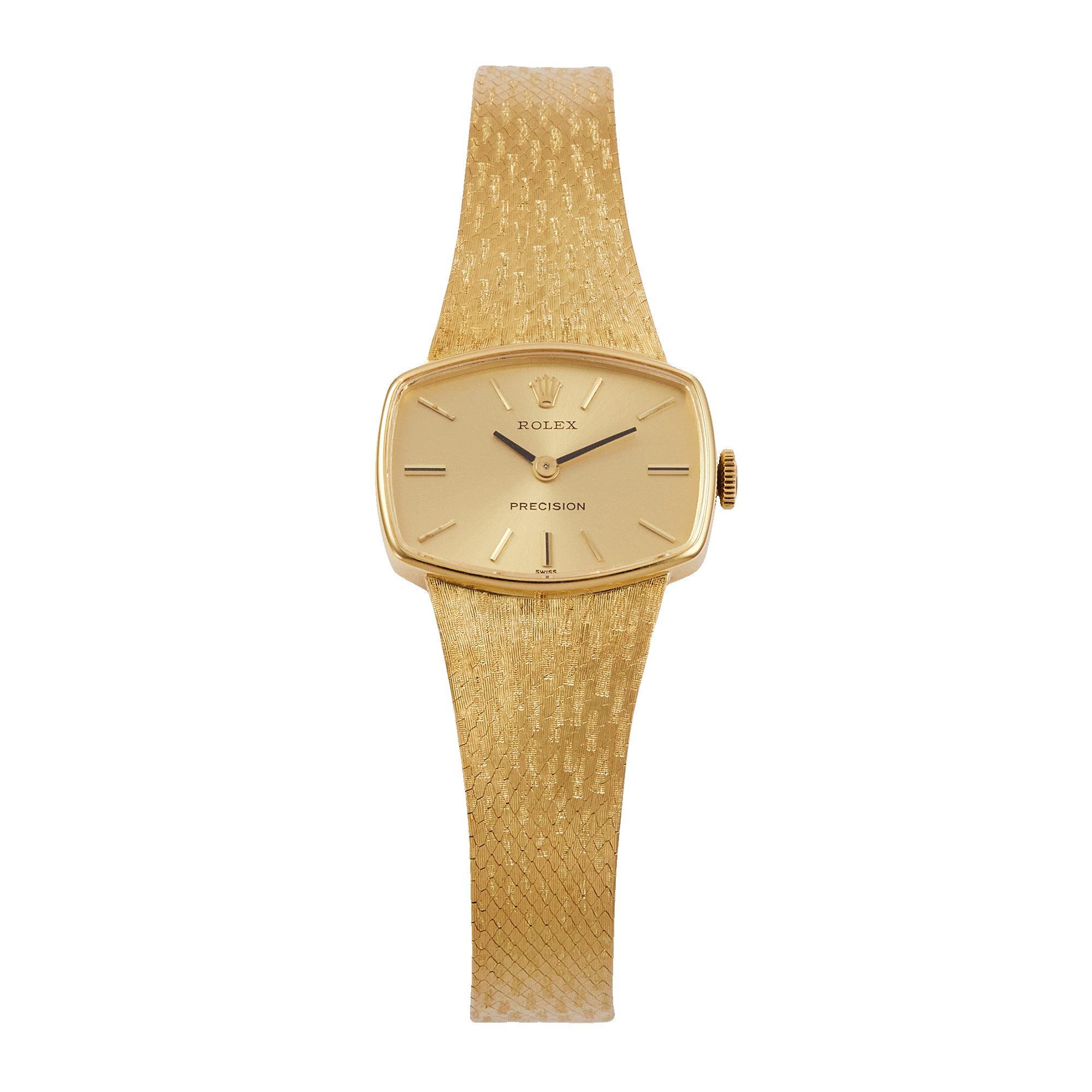 Hexagon Yellow Gold Diamond Gold Dial Product Image