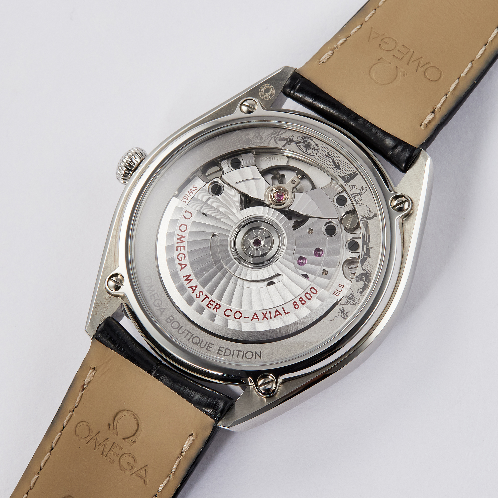 Seamaster "Omega Boutique Edition" Steel Red Dial 39mm Product Image 7