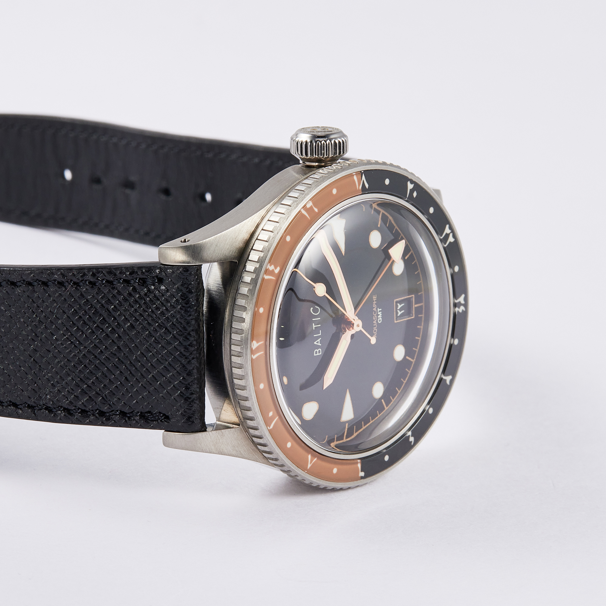 Aquascape GMT Orange Steel Black Dial 39mm Product Image 8