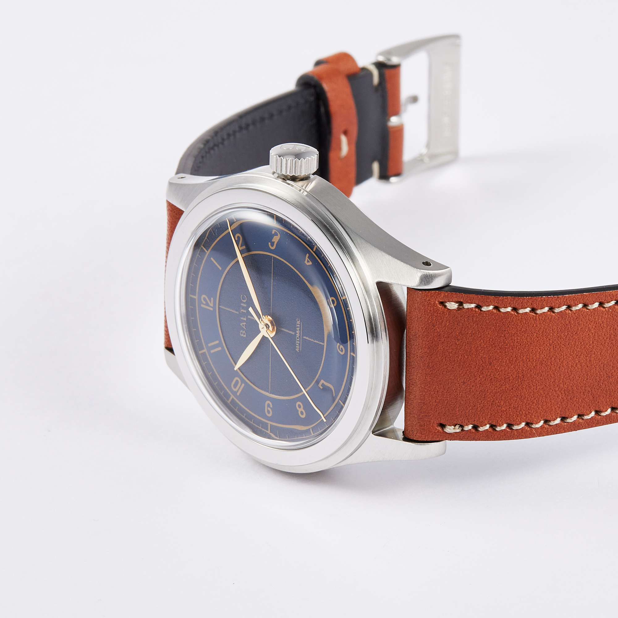 HMS 002 Steel Blue Gilt Dial 38mm Product Image 6
