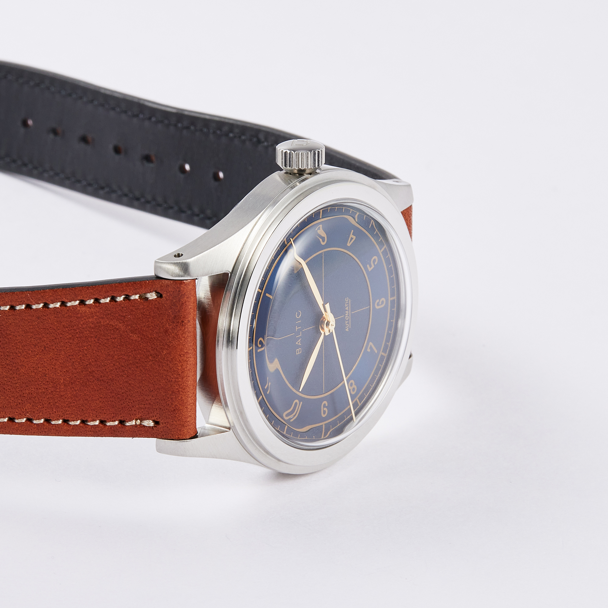 HMS 002 Steel Blue Gilt Dial 38mm Product Image 4