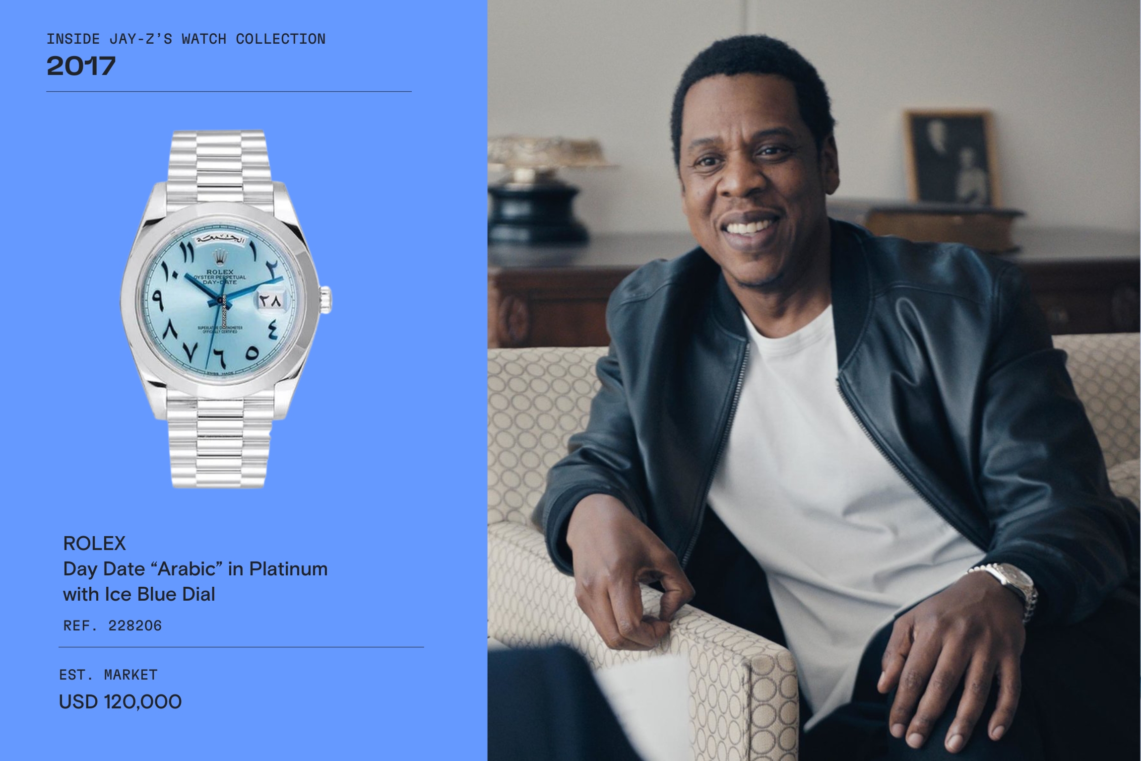 Jay z platinum rolex hotsell
