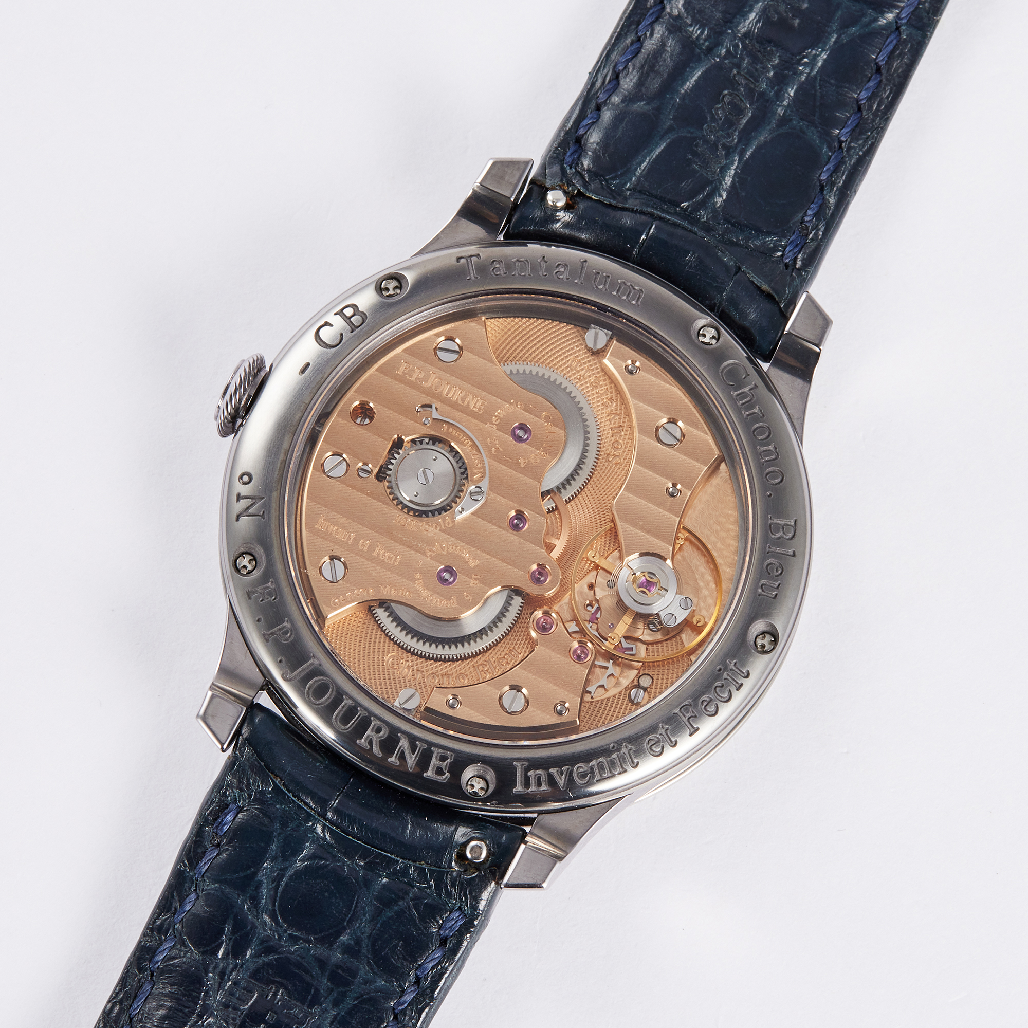 Chronometre Bleu Tantalum Blue Dial 39mm Product Image 7