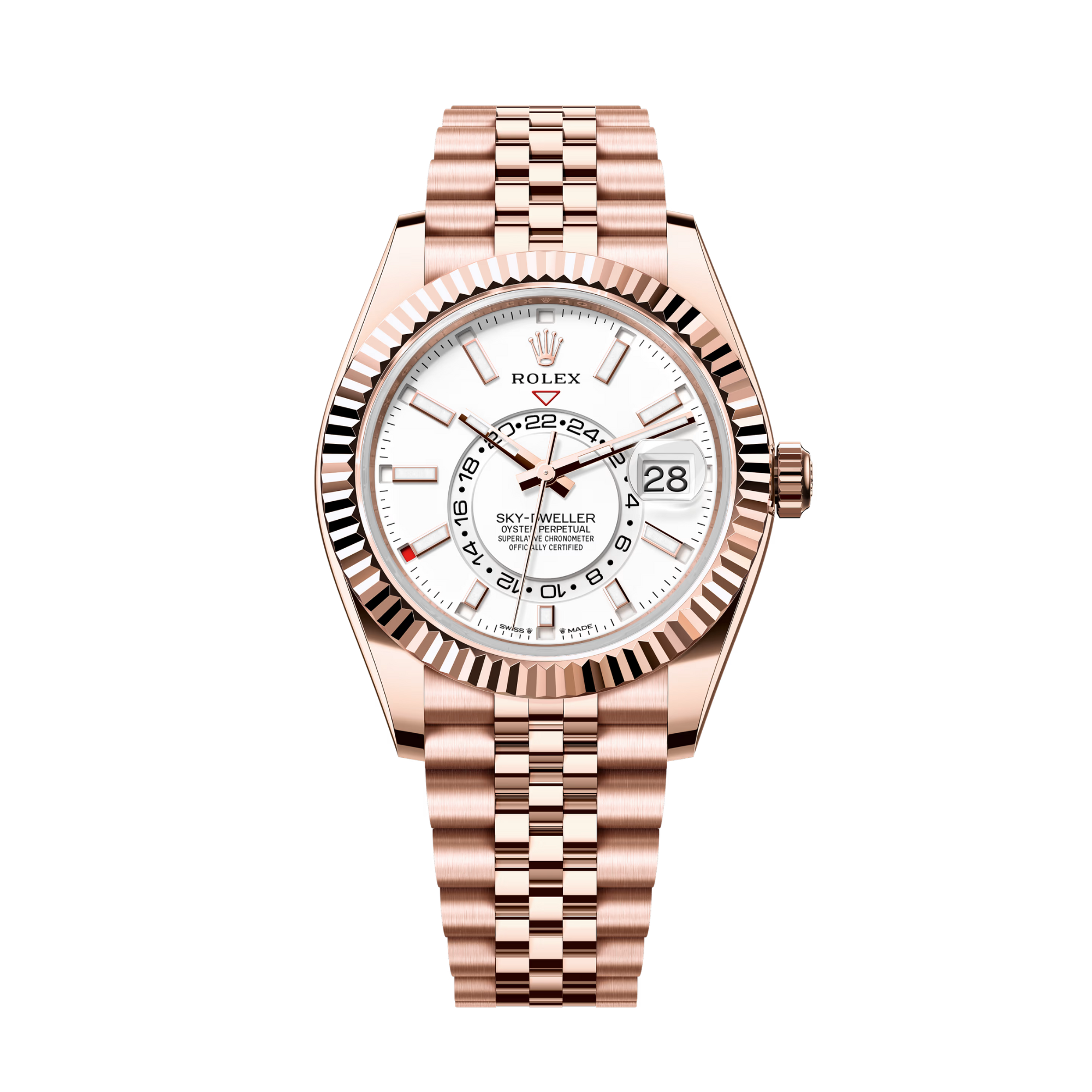 Rolex Sky-Dweller Rose Gold Brown Dial 42mm 336935-0002
