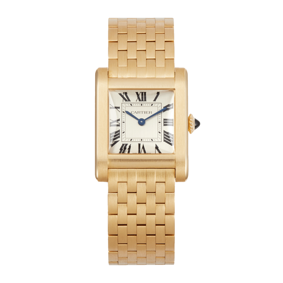 Tank Normale Yellow Gold White Dial 25mm Product Image