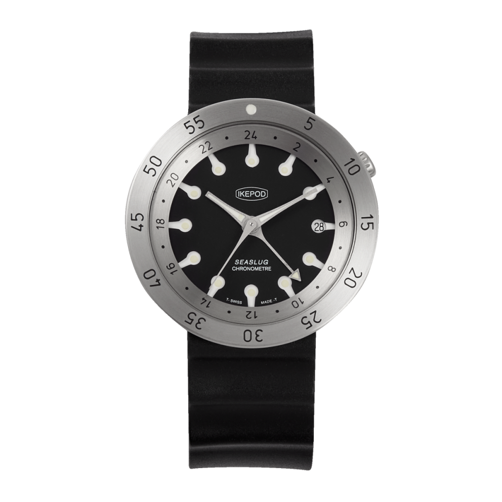 Seaslug Seapod GMT Steel Black Dial 39mm Product Image