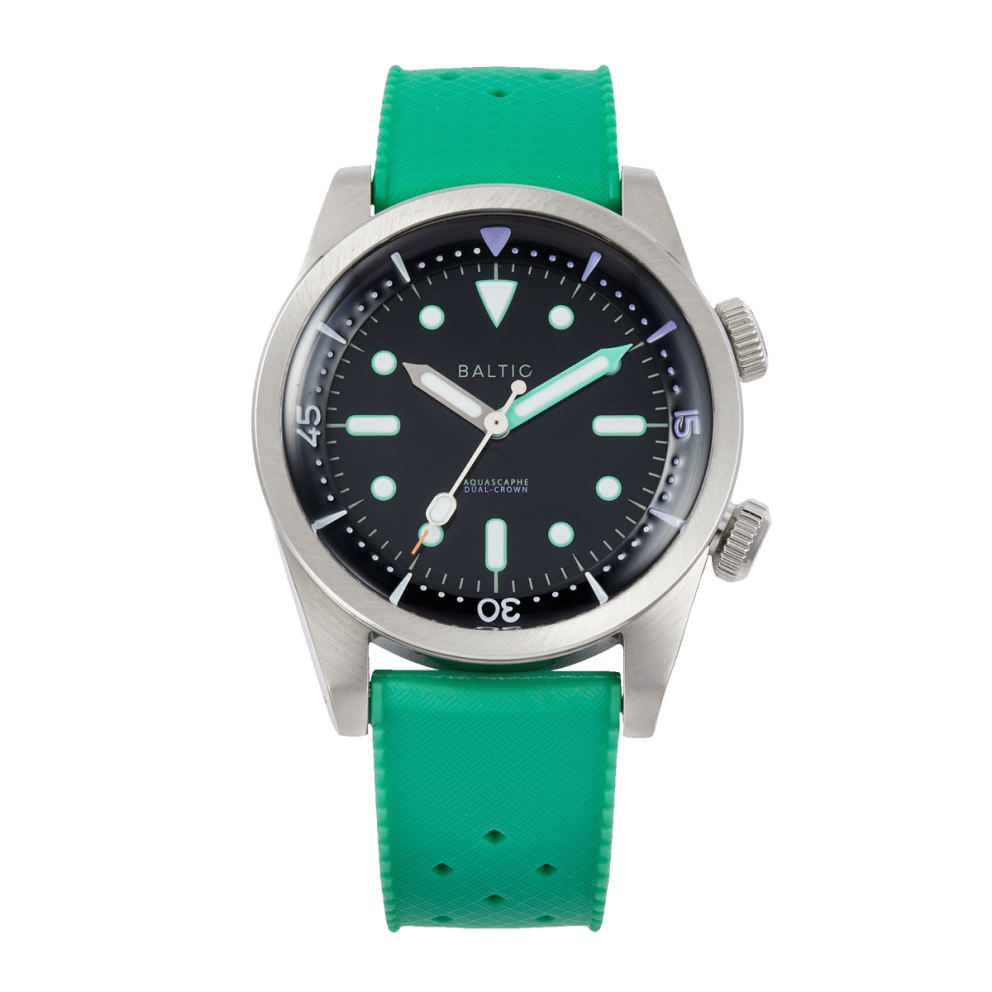Aquascaphe "5th Anniversary" Steel Black Dial 39mm Product Image