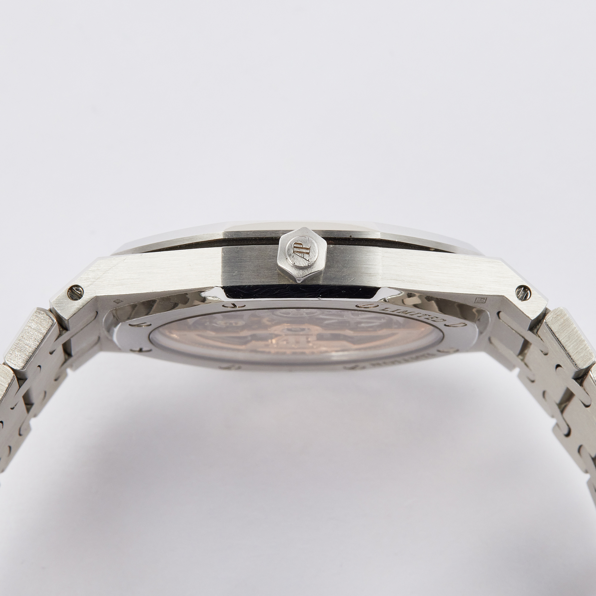 Royal Oak Extra-Thin 40th Anniversary Platinum Openworked 39mm Product Image 5