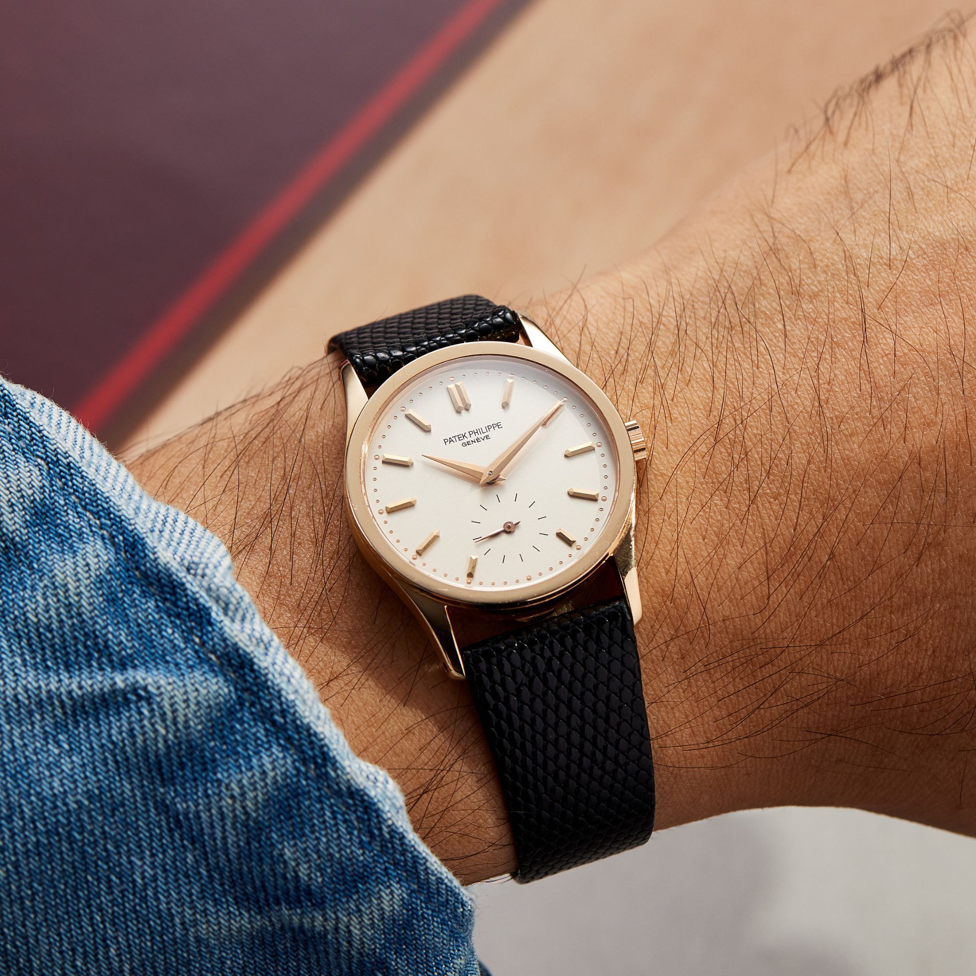 Calatrava Small Seconds Rose Gold White Dial 31mm Product Image
