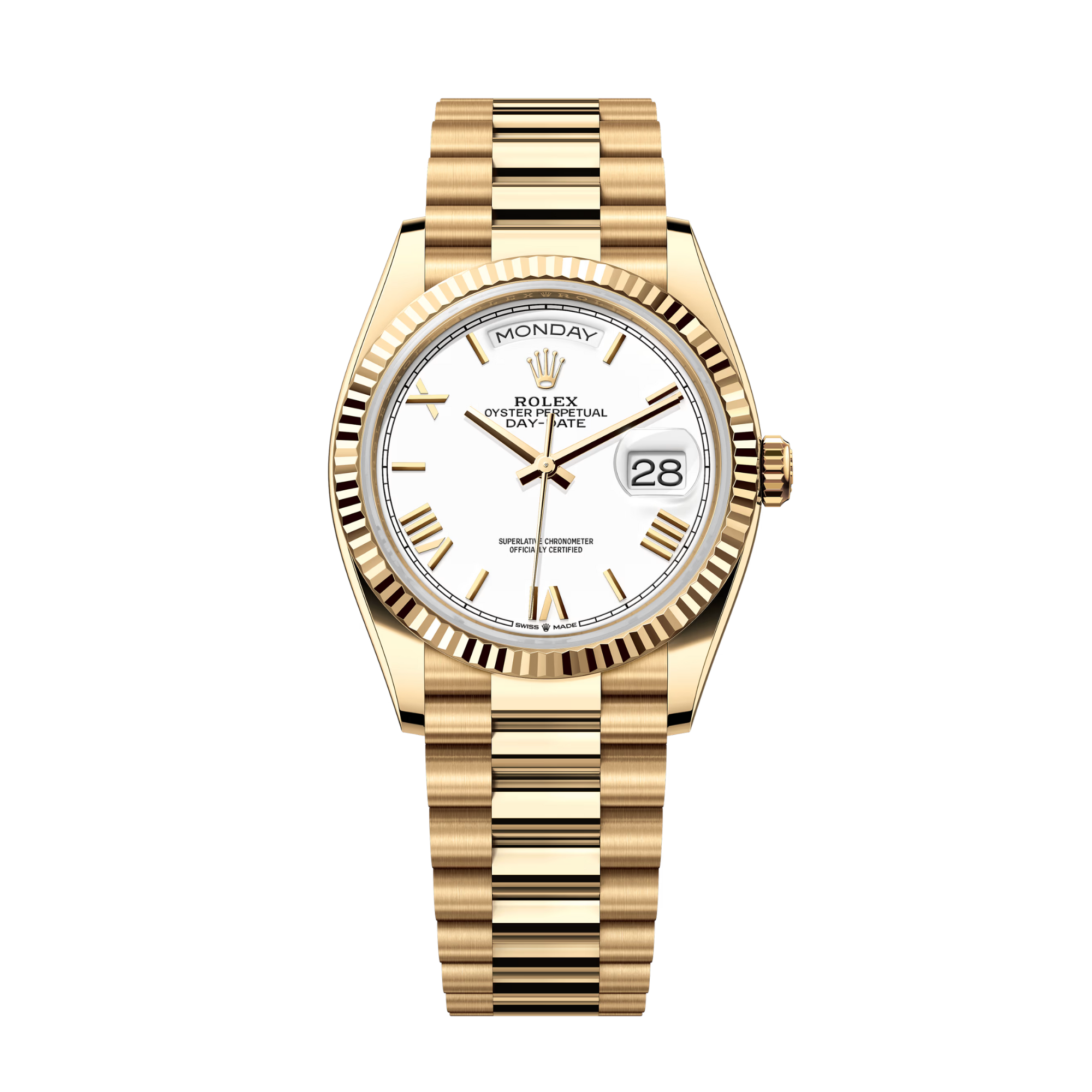 Rolex Sky-Dweller Yellow Gold White Dial 42mm 336938-0006