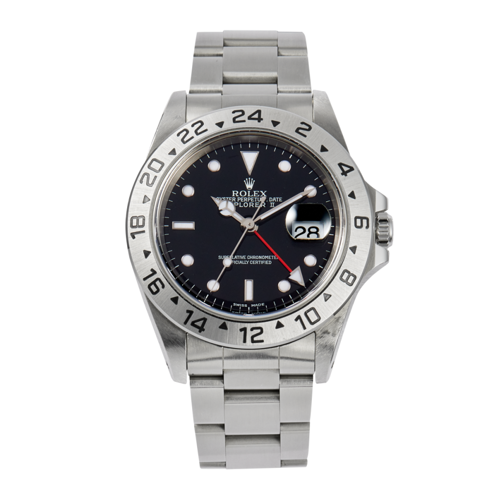 Explorer II "SuperLuminova" Steel Black Dial 40mm Product Image