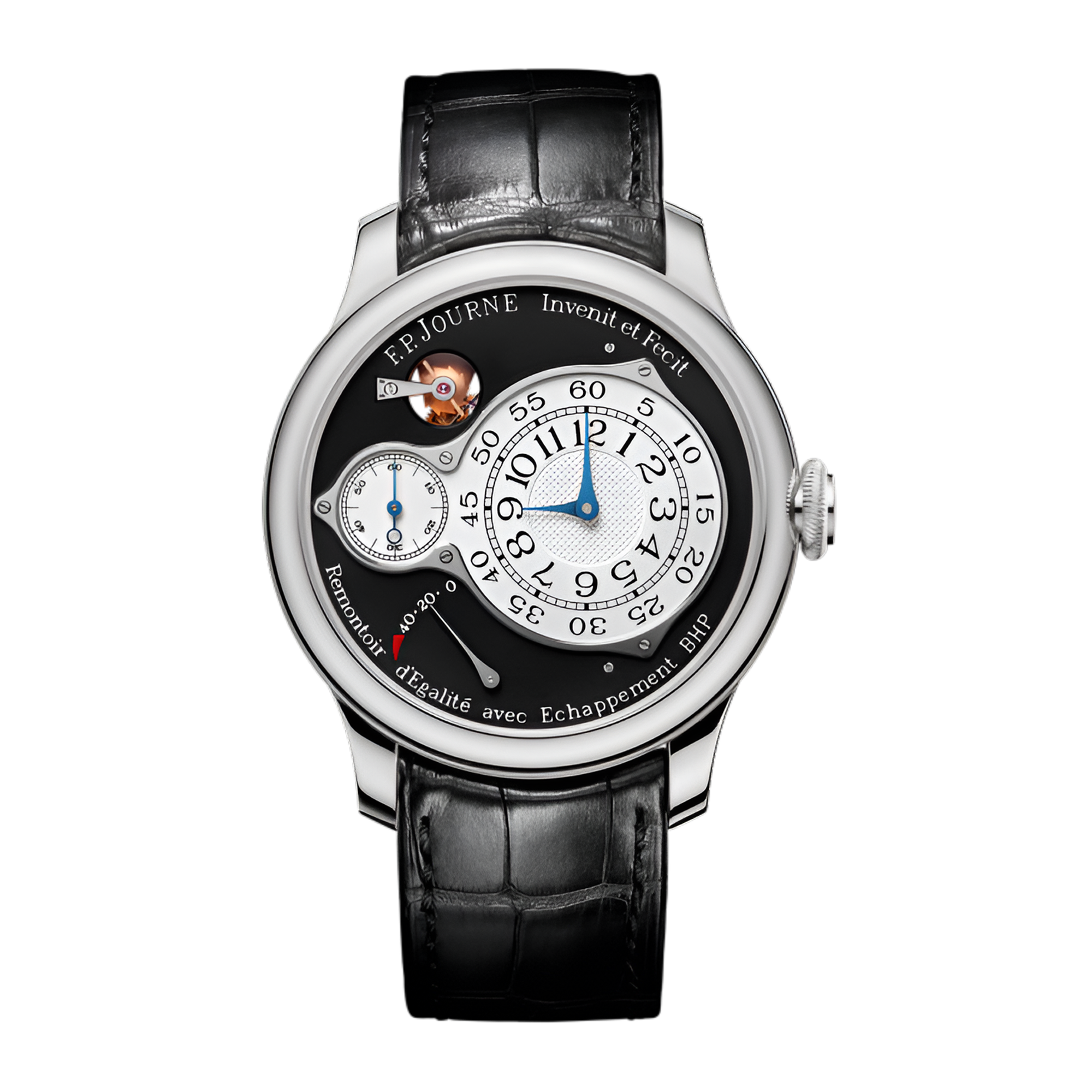 Chronometre Optimum Platinum Black Dial 34mm Product Image