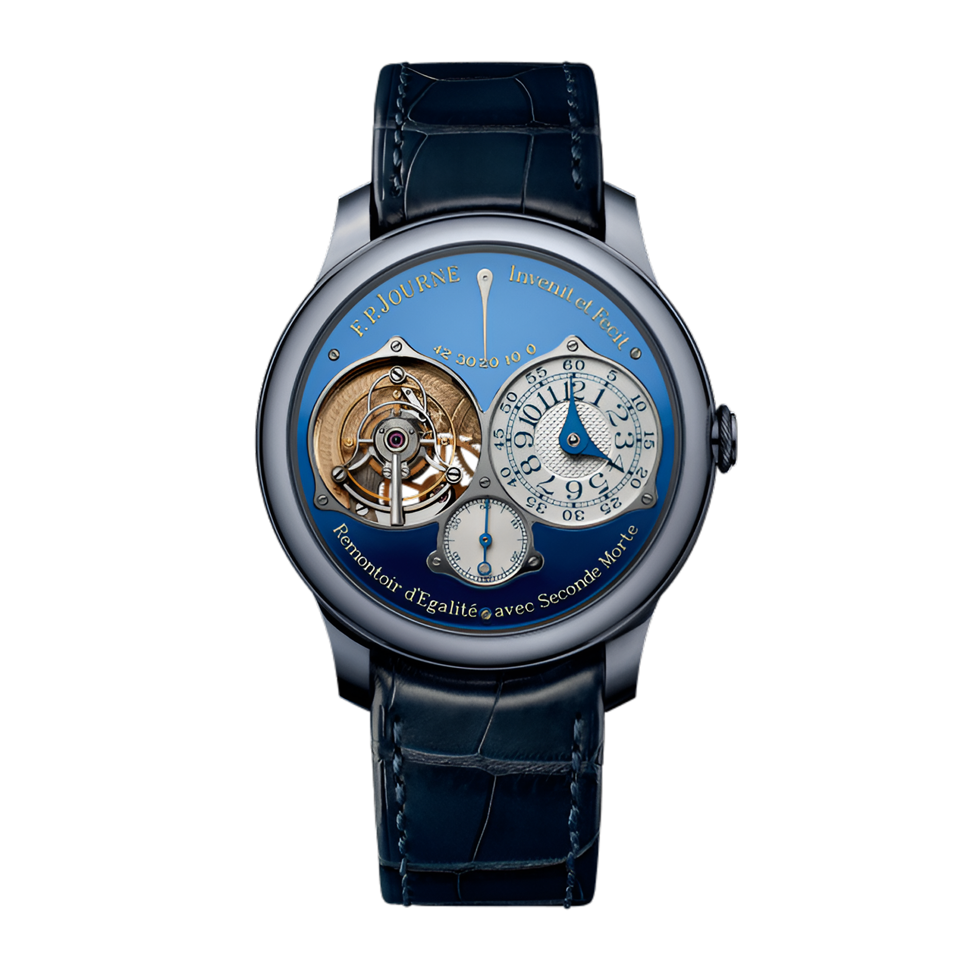 Tourbillon Souverain Tantalum Blue Dial 40mm Product Image