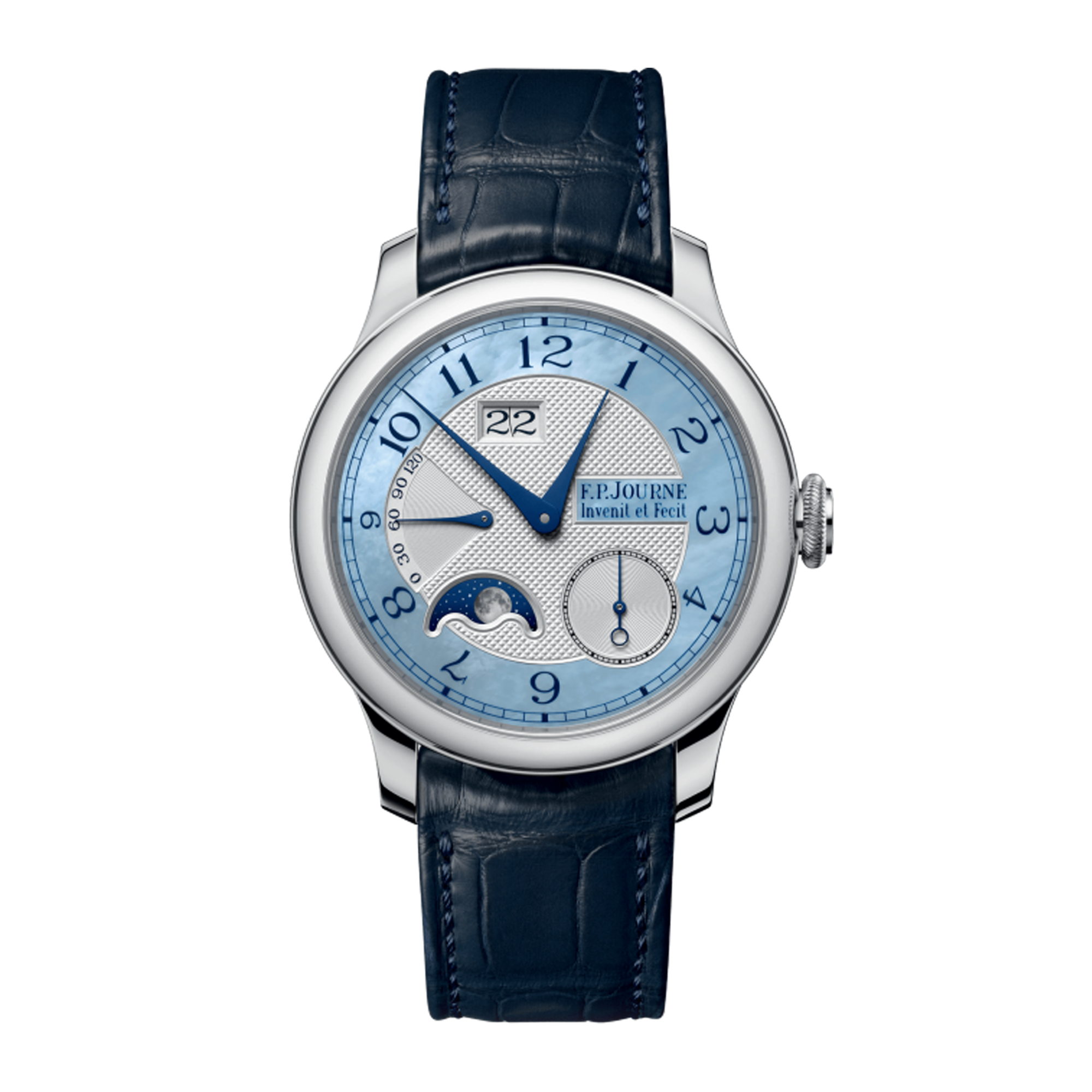 Automatique Lune Nacre Platinum Silver Dial 34mm Product Image