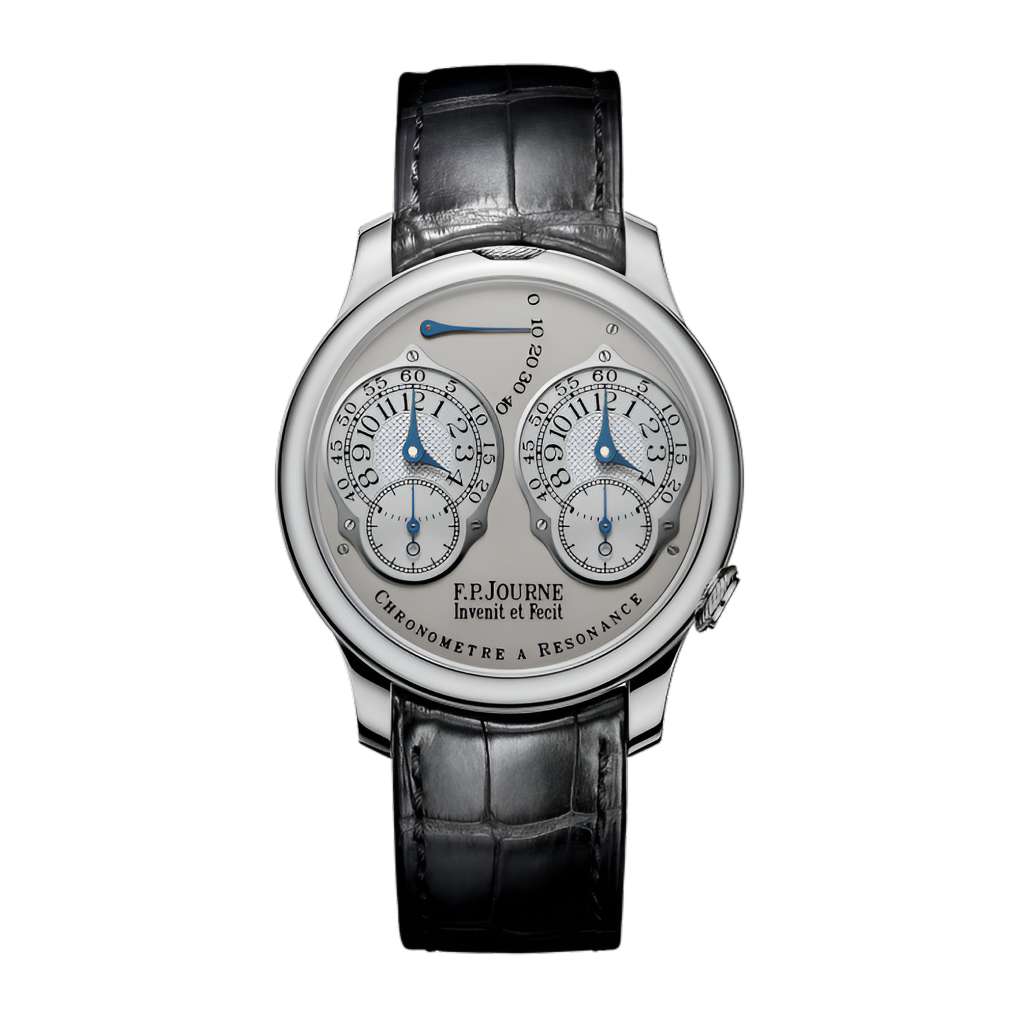 Chronomètre À Résonance Platinum Silver Dial 40mm Product Image