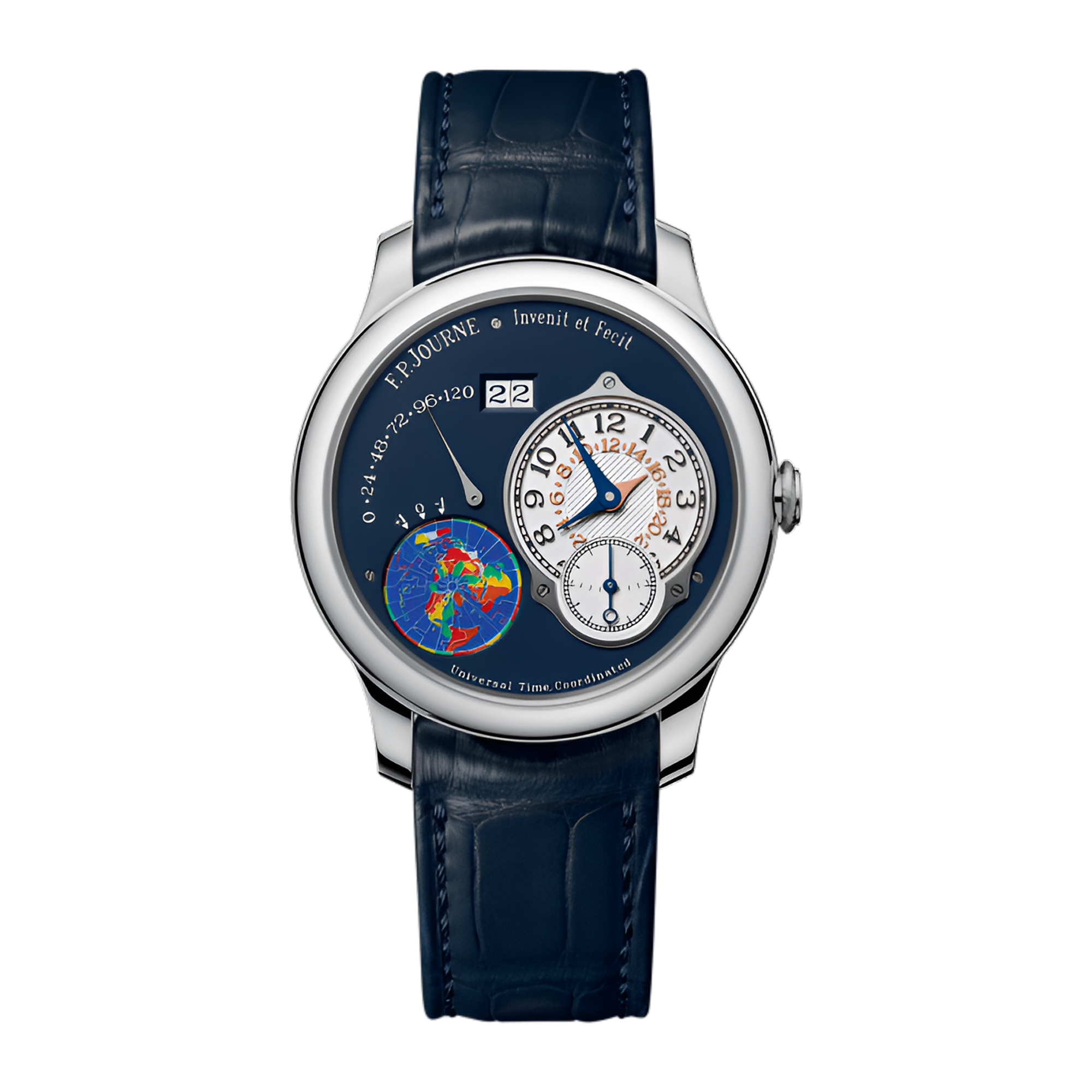Octa UTC Platinum Blue Dial 40mm Product Image
