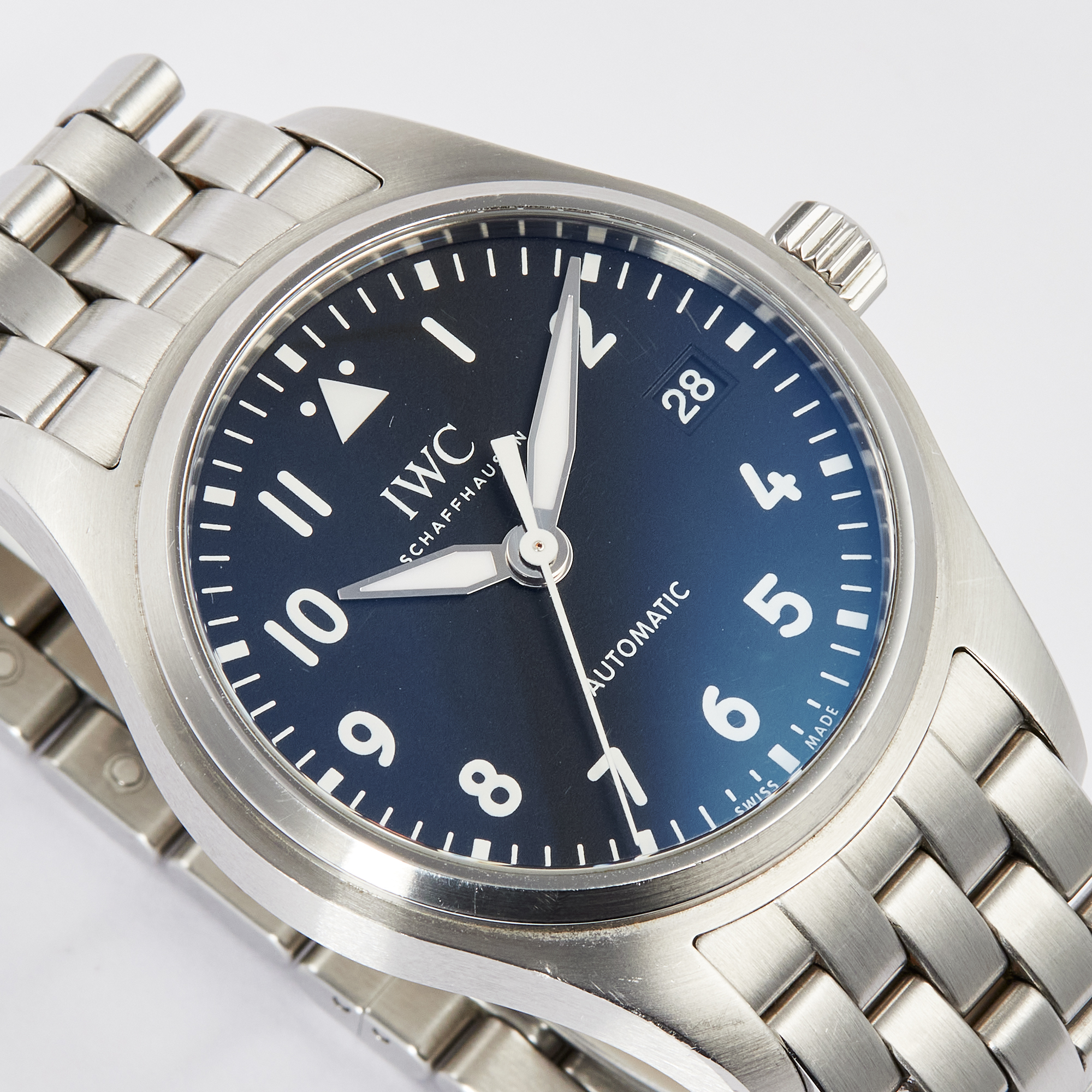 Pilot's Watch Steel Black Dial 36mm Product Image 2