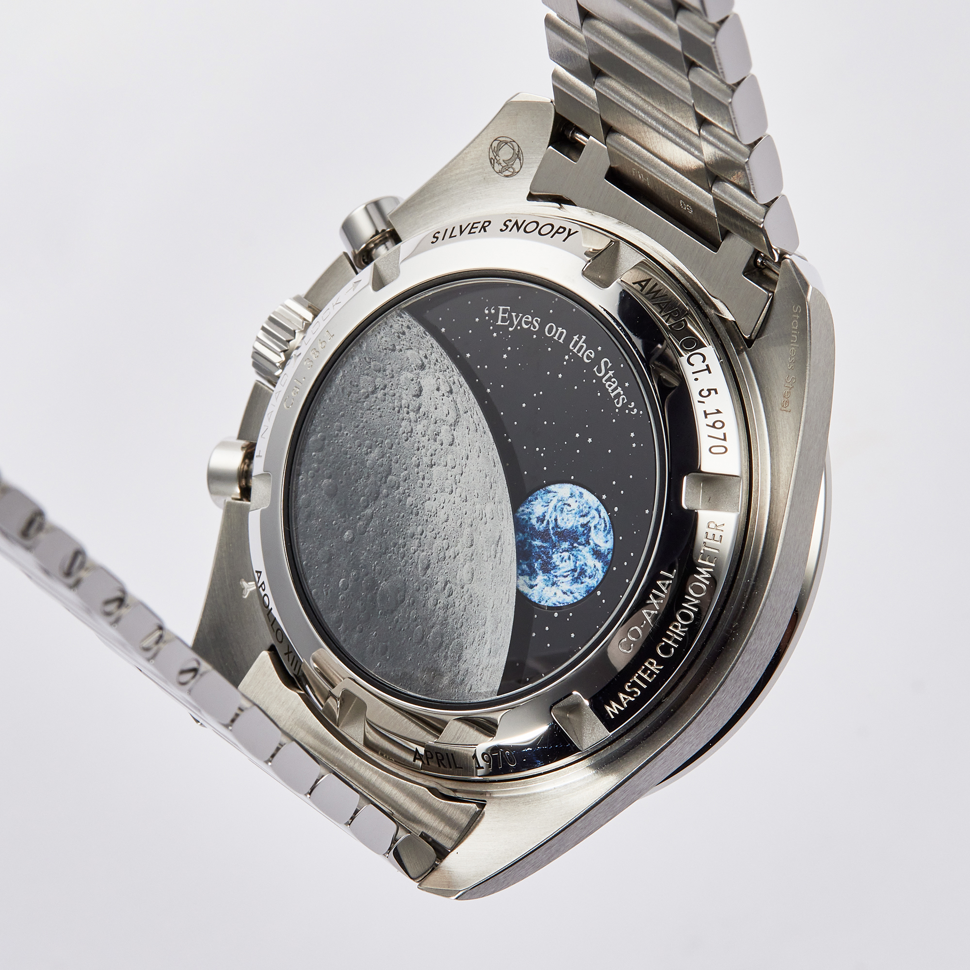 Speedmaster Professional Moonwatch "Silver Snoopy Award" Steel Silver Dial 42mm Product Image 4