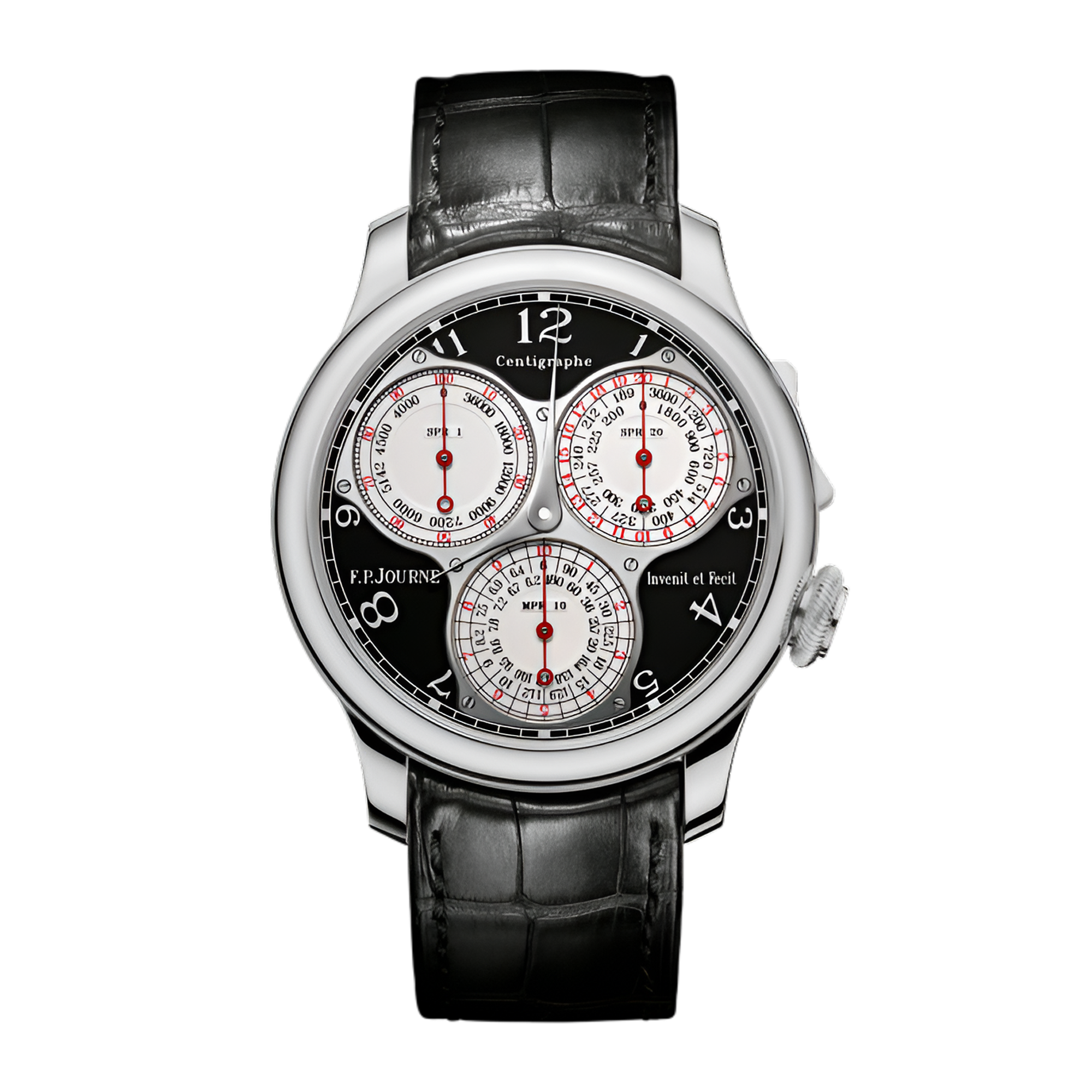 Centigraphe Souverain Platinum Black Dial 40mm Product Image